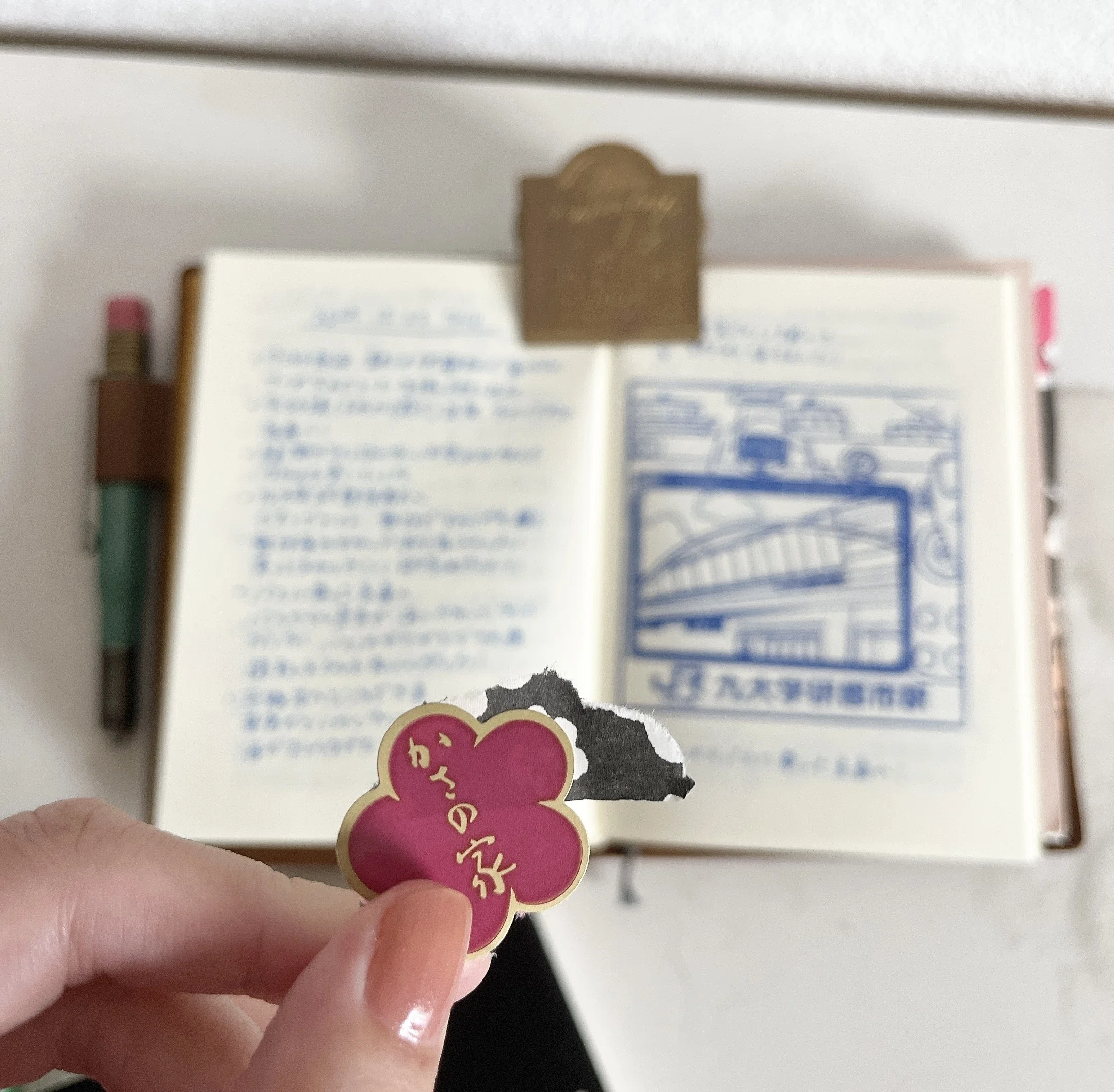 トラベラーズノートにまとめる福岡旅記録｜鈴木