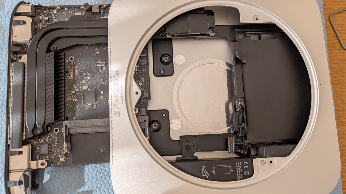 MacMini2012（macOS14 Sonoma）に2台目のストレージを搭載｜motoharu