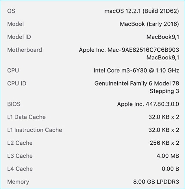 久々に利用のMacBook 12の使用感。遅さを感じるも、キーボードの