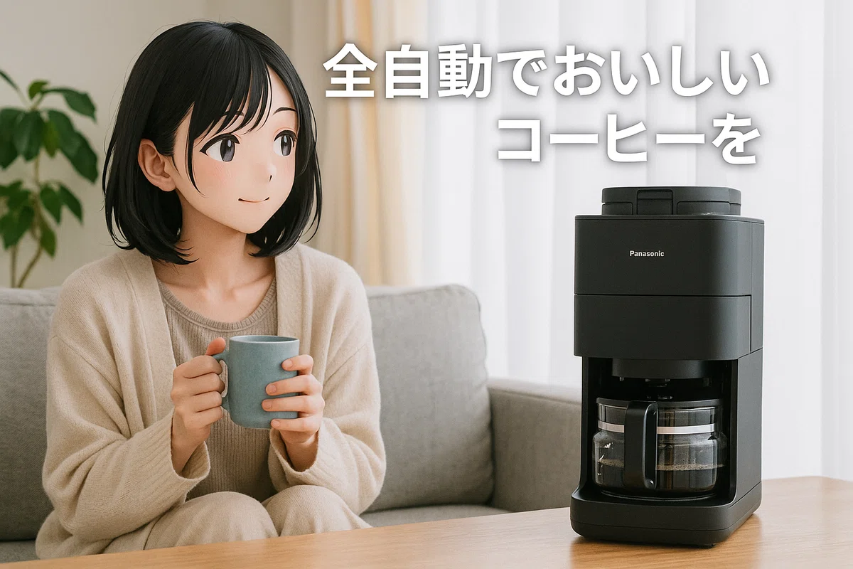 パナソニック「NC-A58-K」は本当に買いなのか？全自動コーヒーメーカー