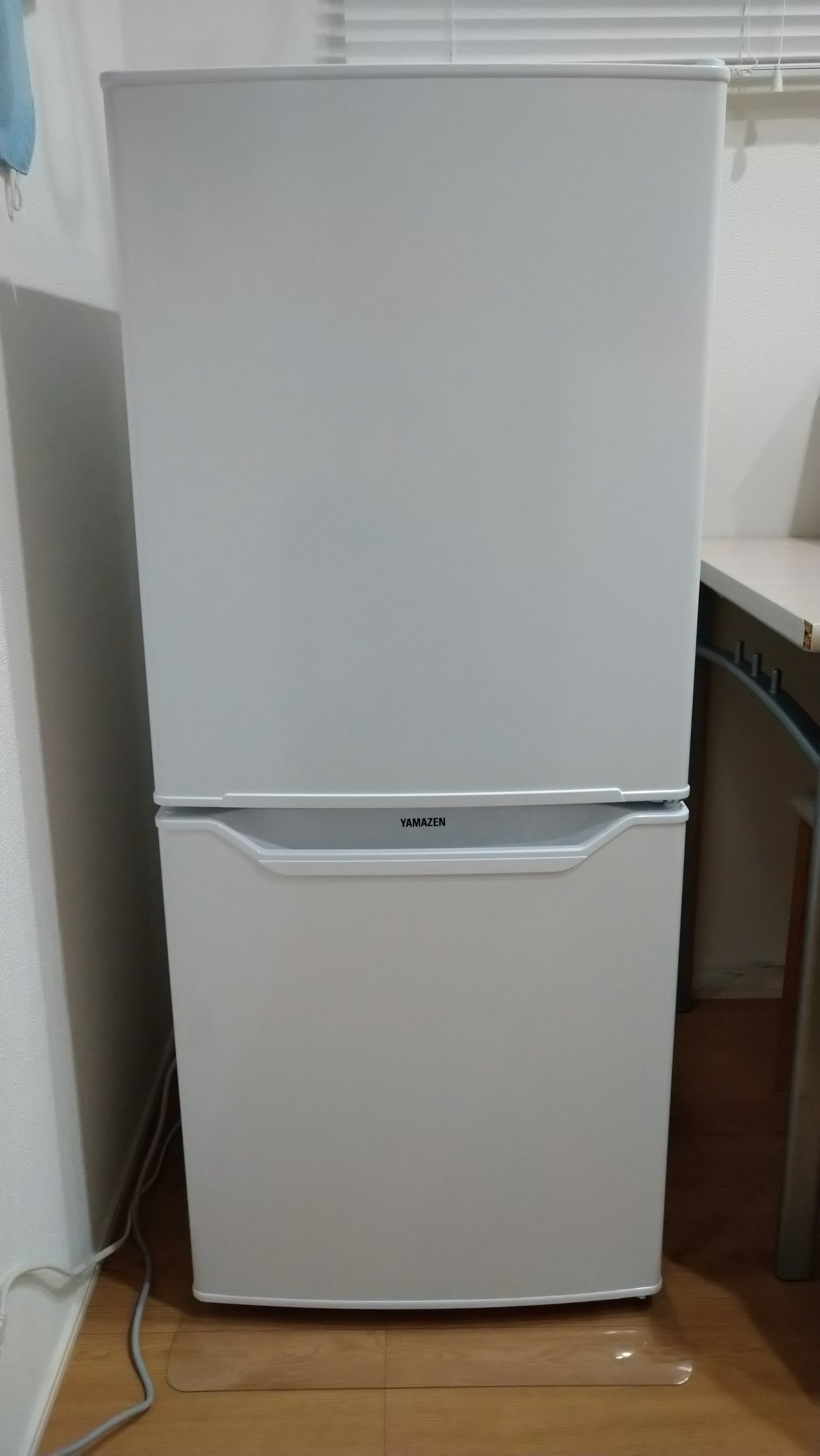 2ドア106L冷蔵庫2025年山善YFR-D111白コンパクト冷蔵庫 YAMAZEN 冷蔵庫