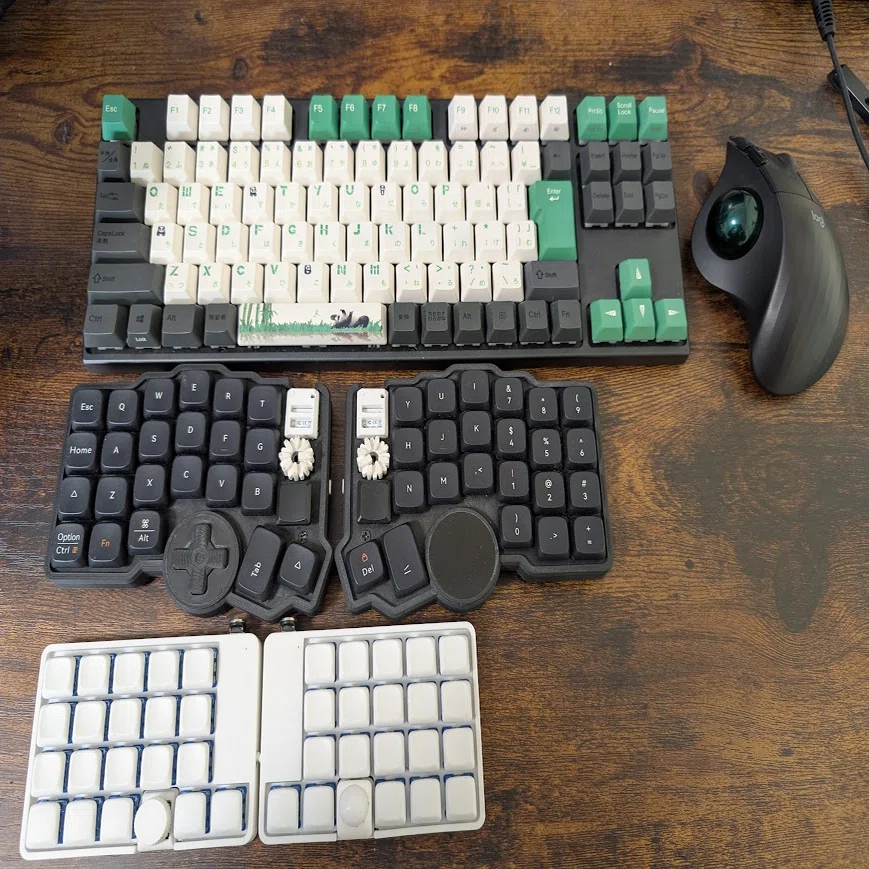 LisM - 1Uモジュール式 無線分割キーボード 沼あらため湯舟。キーボードっていい湯だな。（5か月ぶり5台目：LisM