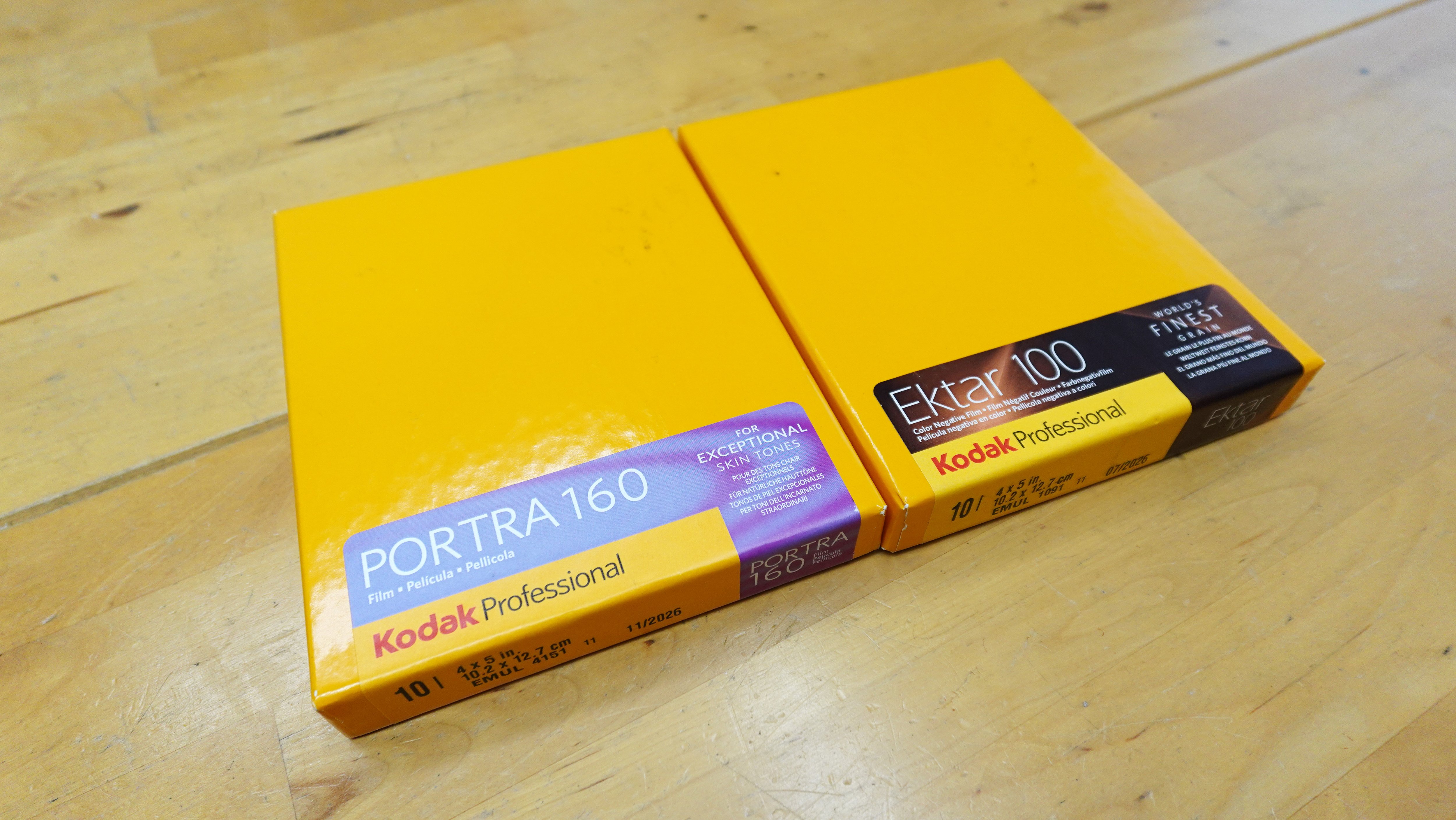 4x5フィルム事情。｜Miyake