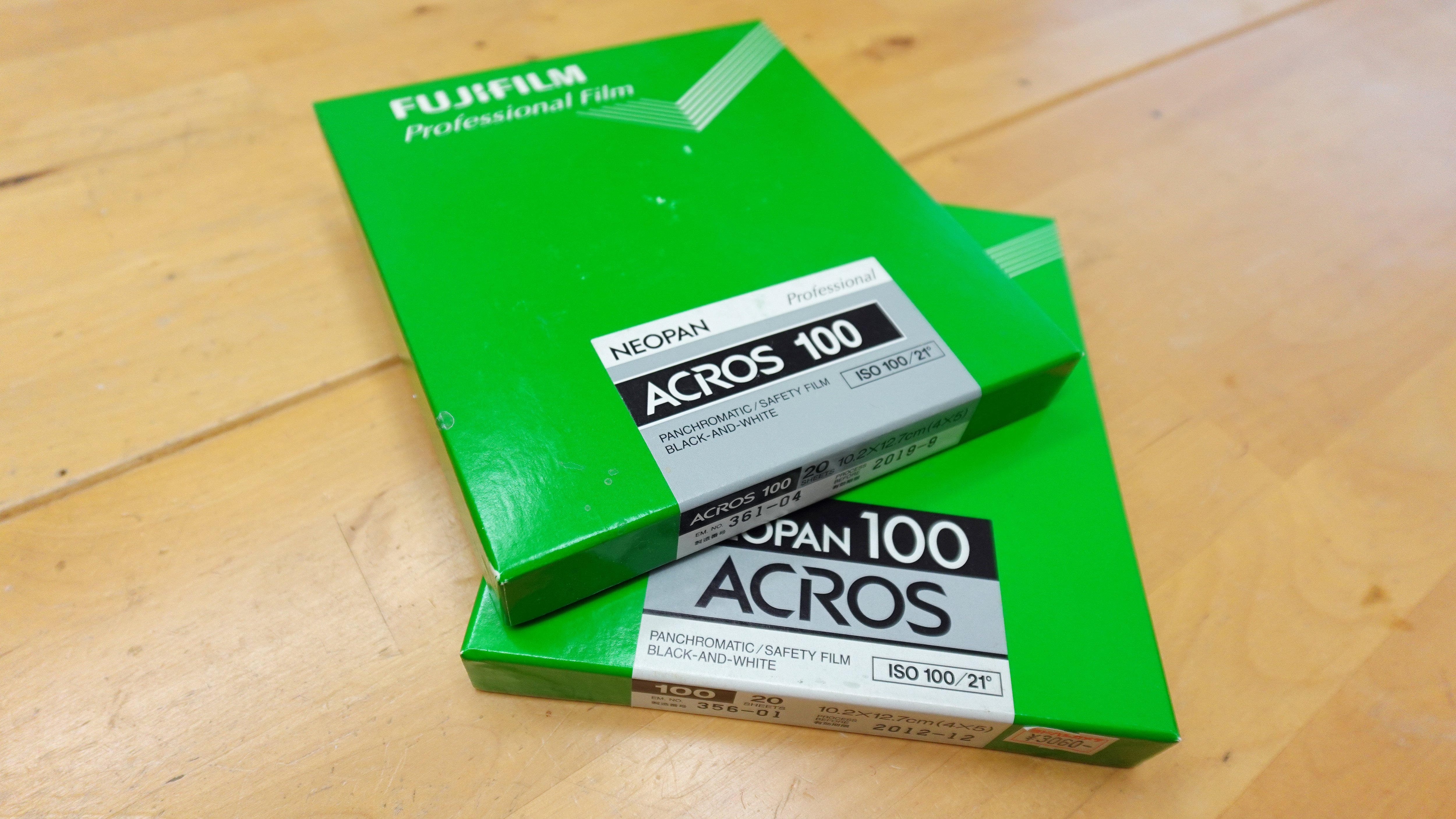 4x5フィルム事情。｜Miyake