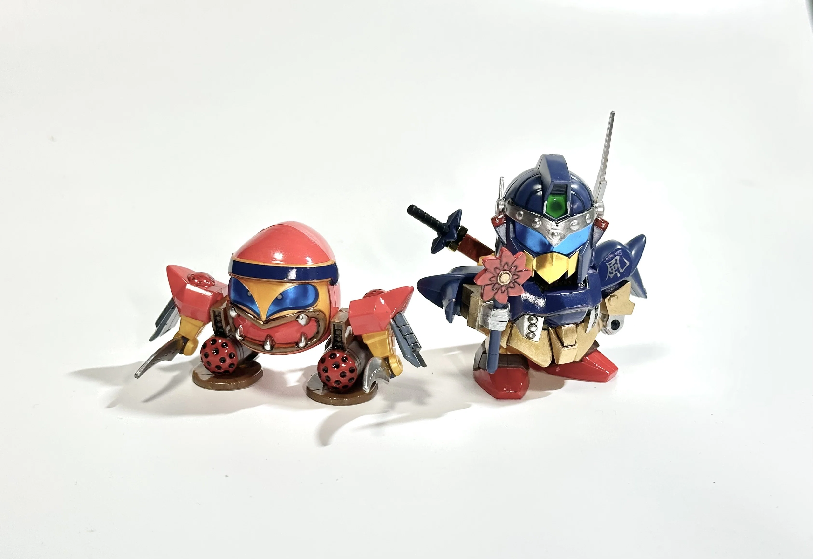 SDガンダム「風車の百式とうっかりざくれろ」｜はるさー