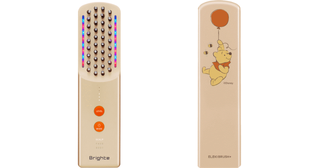 【期間限定】Brighte エレキブラシ　プーさん　ディズニー　美顔器 期間限定】Brighte エレキブラシ プーさん ディズニー 美顔器 期間限定