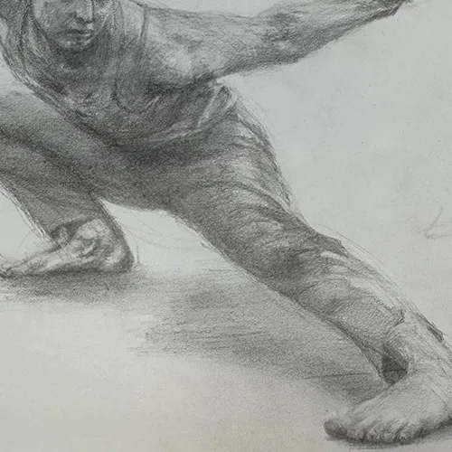 躍動感ある人物を描く！デッサン力を劇的に高める「芯（コア）を捉える