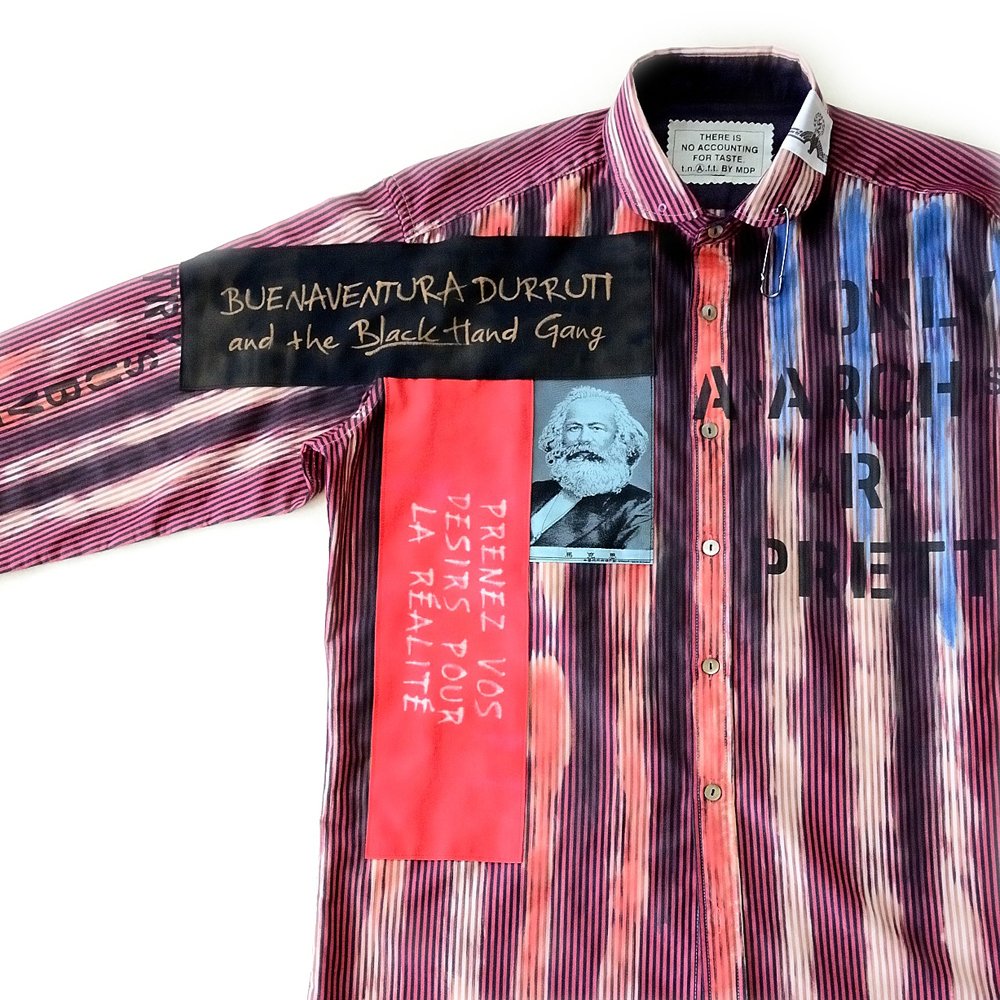 アナーキーシャツ035：たった二枚の「ローズカラー」、そのもう一枚の