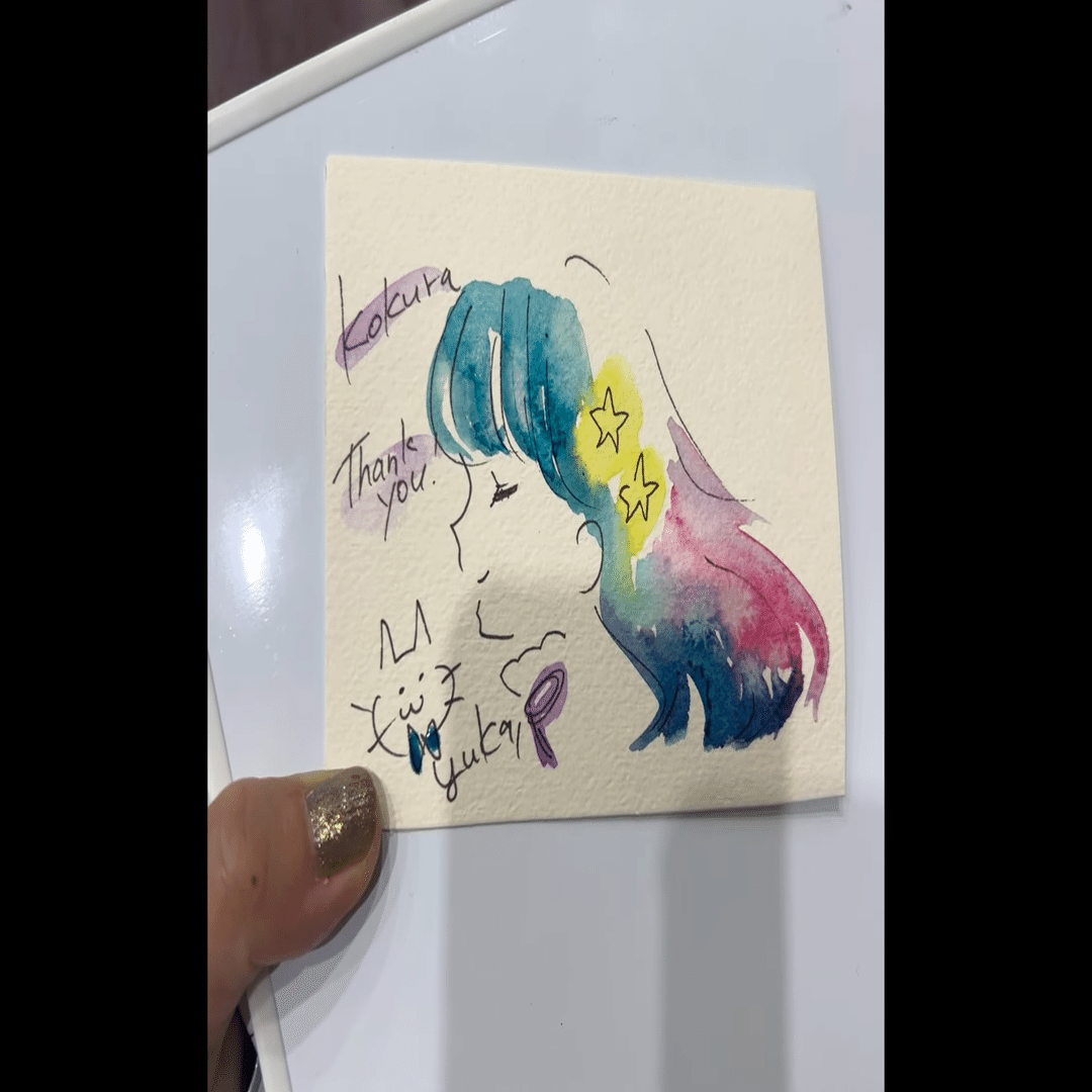 透明水彩】マーメイド制作メイキング＆イベント振り返り/横浜