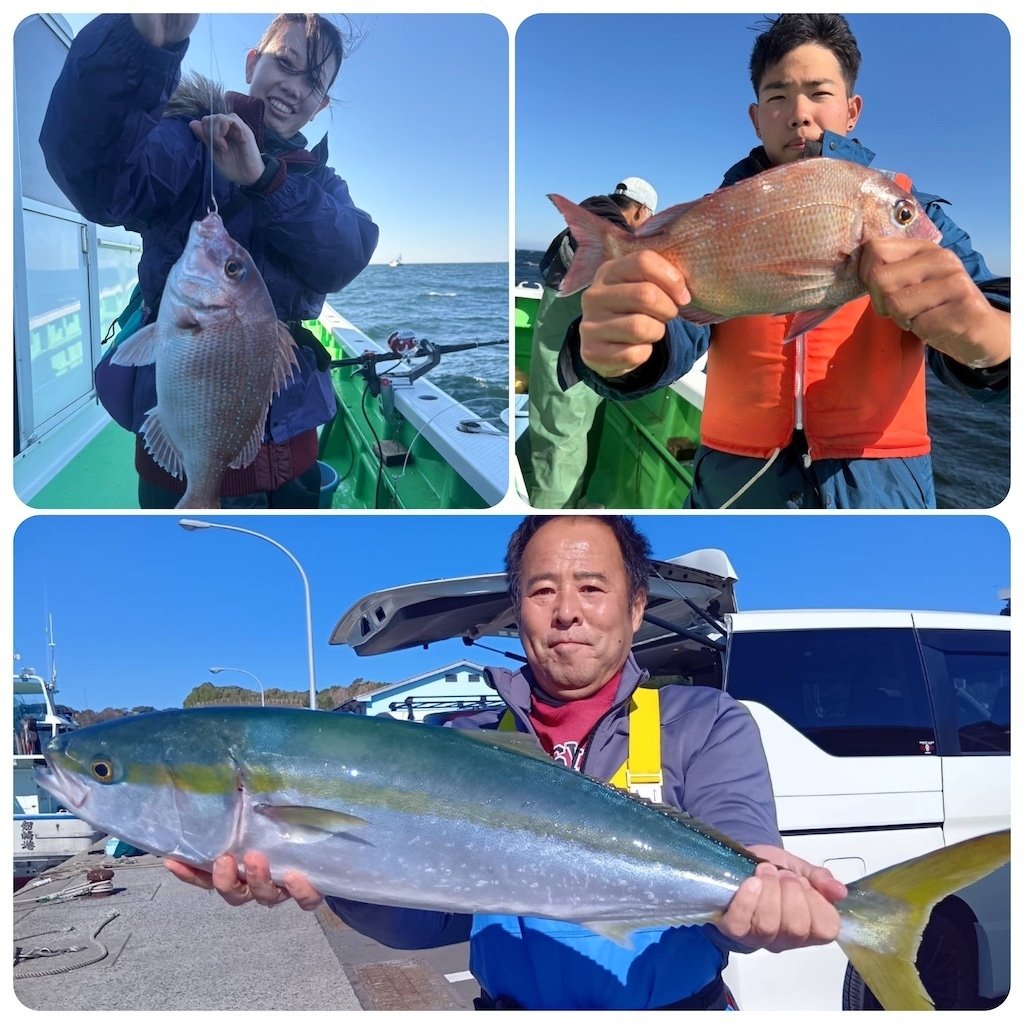 泳がせ】良型4.8kgワラサをゲット！【真鯛】最大1kgをゲット！｜あま
