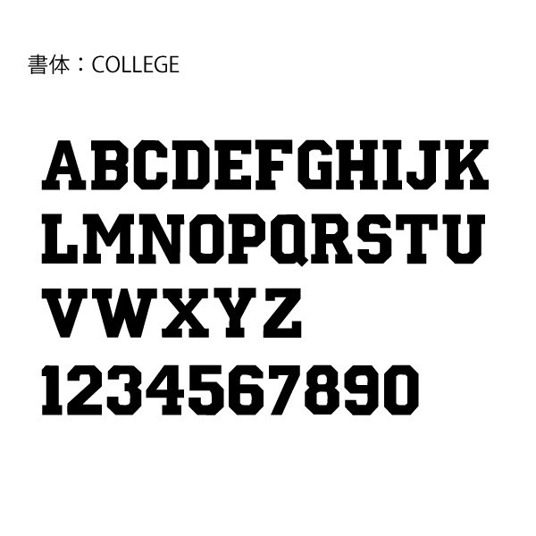 追加オプション】フォント見本帳｜四代目刺繍職人:勇蔵【小鮒ネーム