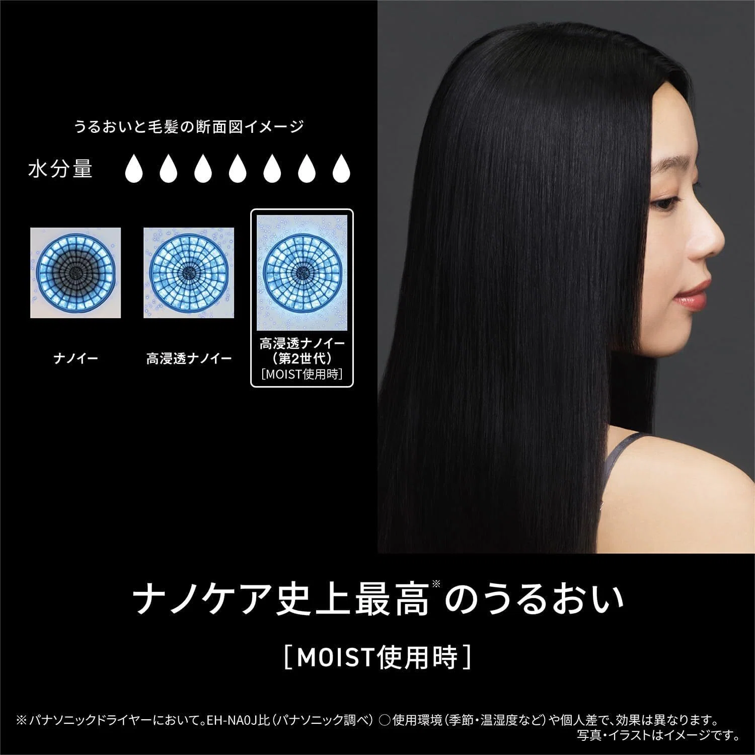 本音レビュー】パナソニック ドライヤー ナノケア nanocare ULTIMATE