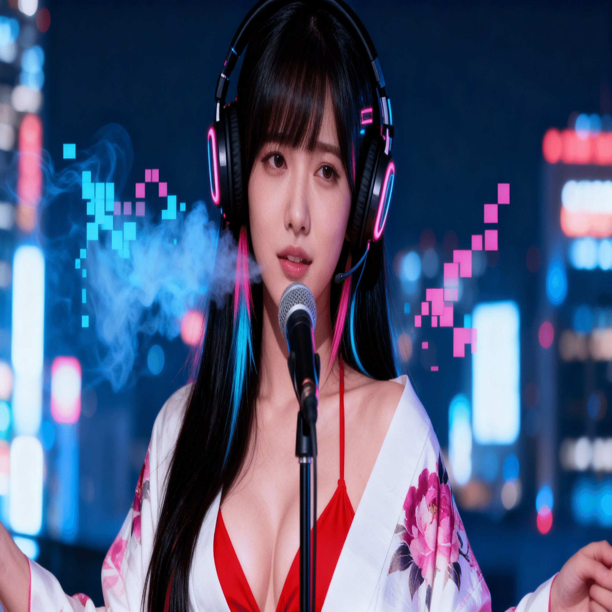 連載】AIでセクシーなリアルグラドル歌手のリップシンクMVを製作した件