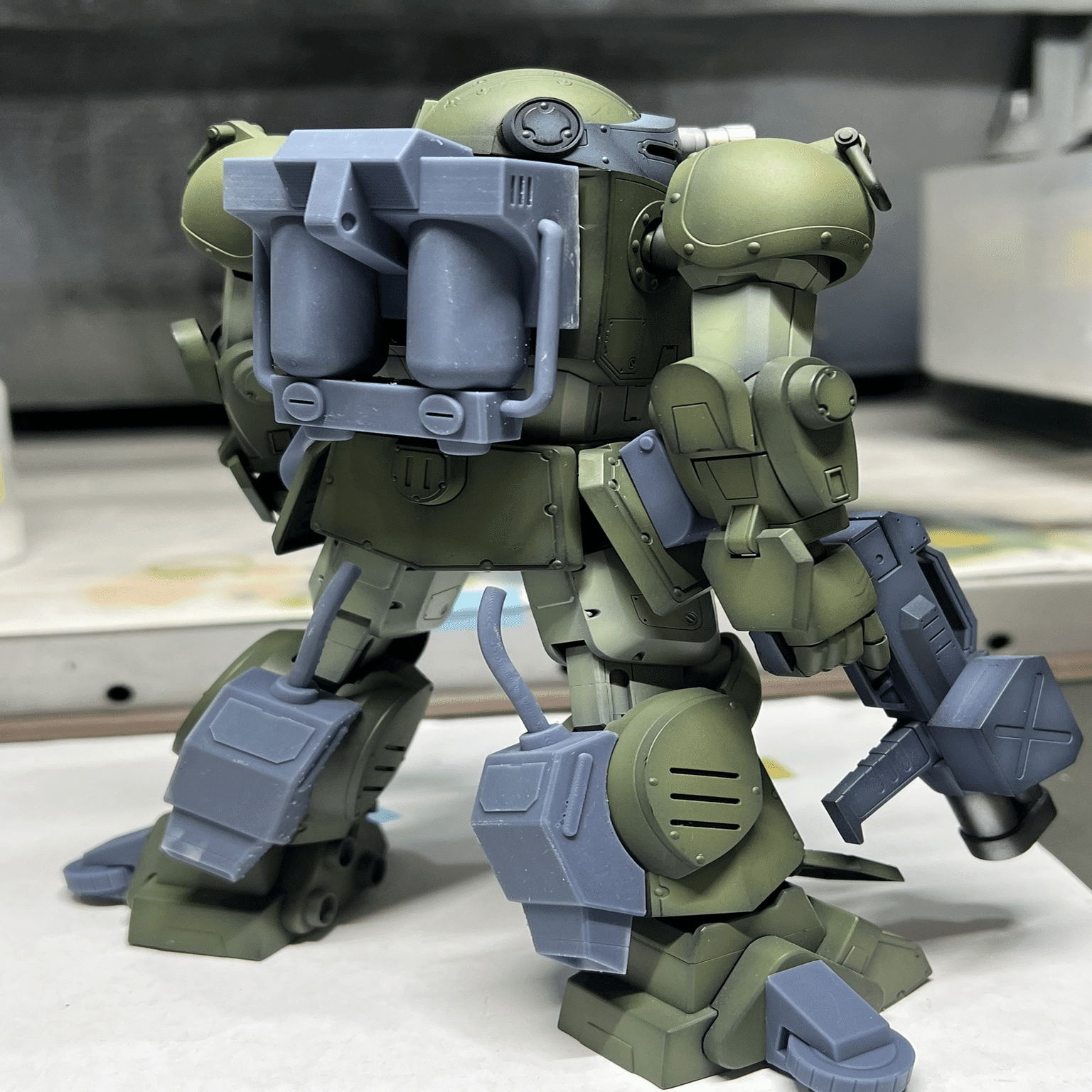 プロトタイプ マーシィドッグ ／Wave新1/24スコープドッグ改造｜YAMAG