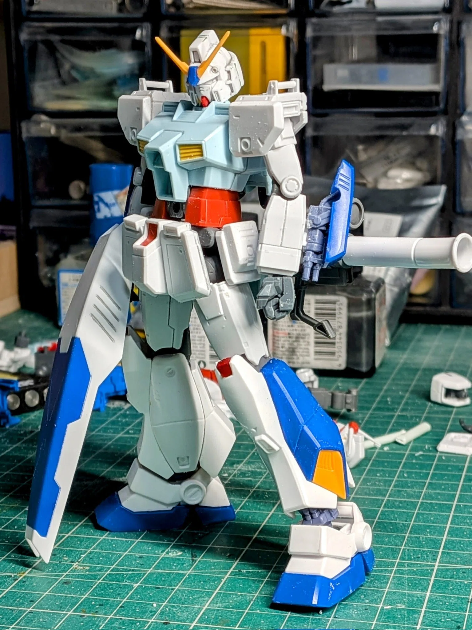ガンプラ HGUCアレックス ミキシング 塗装済み完成品 ガンプラ HGUCアレックス ミキシング 塗装済み完成品 完成品 HGUC NT-1