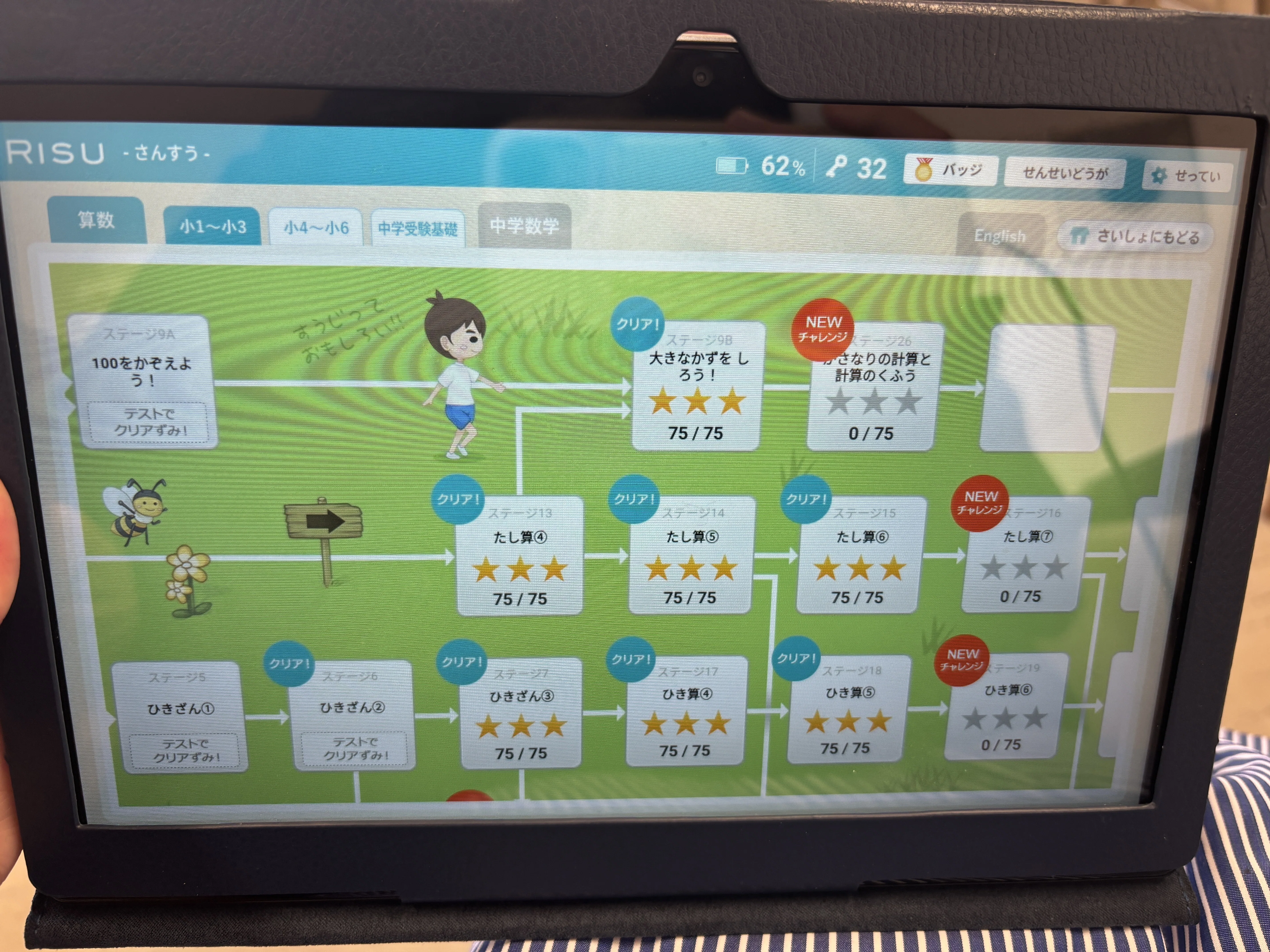 先取り学習に懐疑的なママが、RISUタブレットに手を出した。小1＆年中