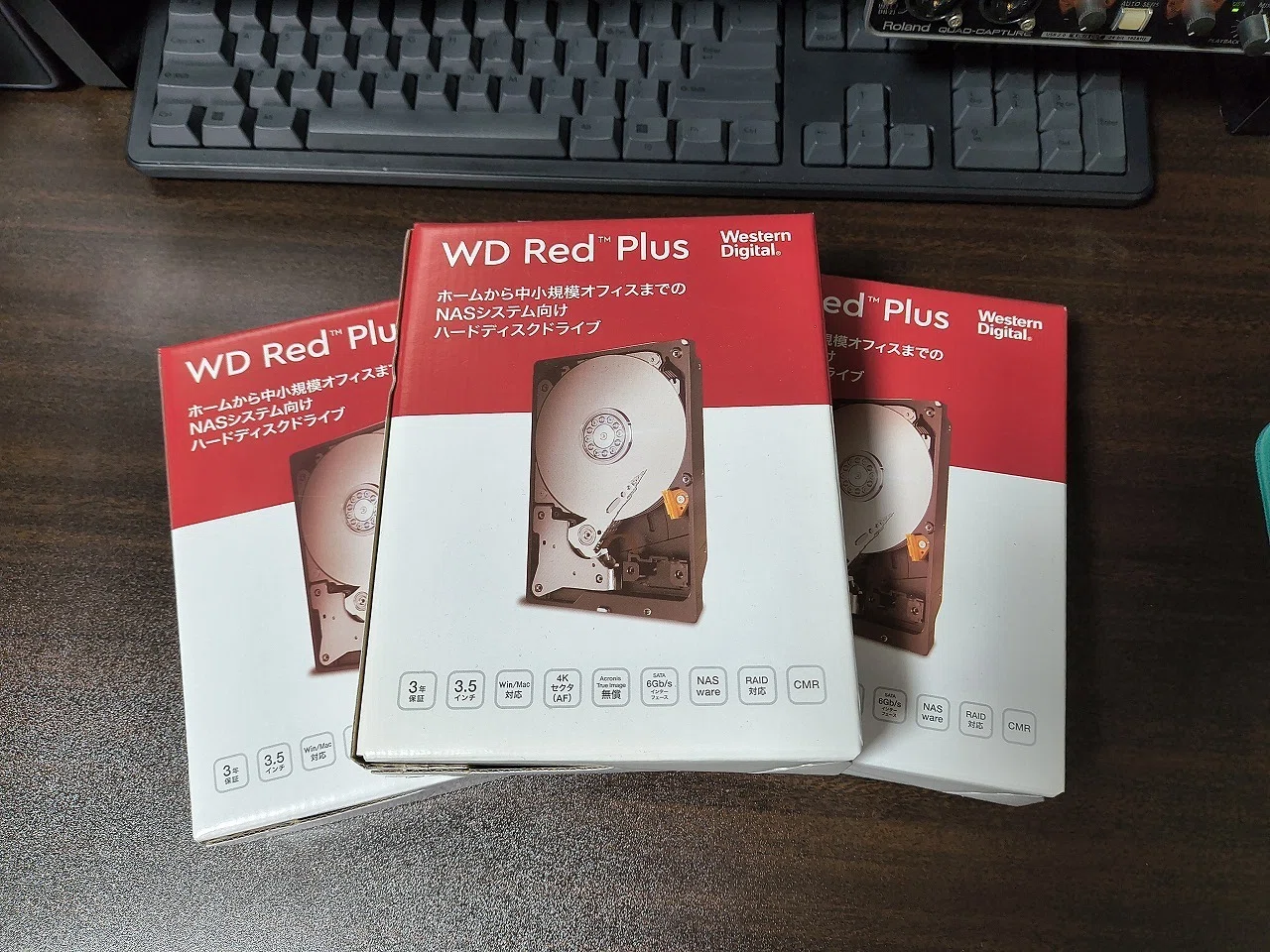 NASサーバのHDD入れ替え：TrueNASとWD RedPlus HDD｜香月聡司