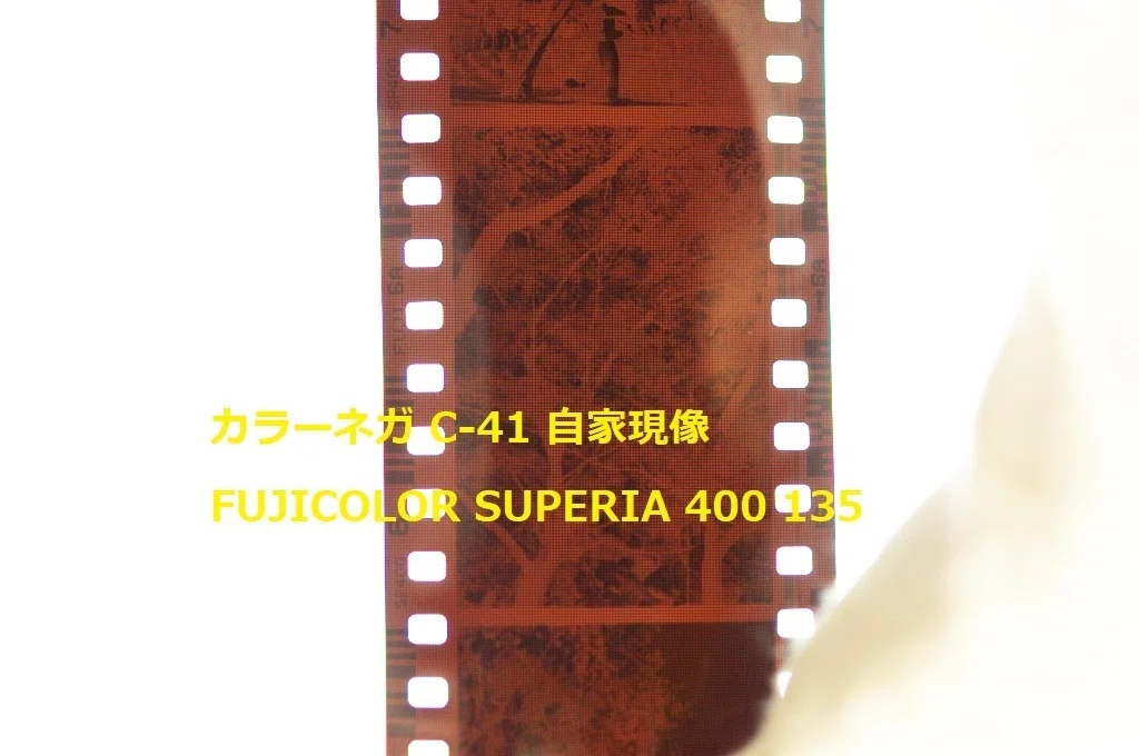30年前の期限切れフィルム現像した。カラーネガフィルム自家現像