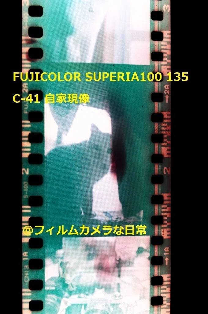 30年前の期限切れフィルム現像した。カラーネガフィルム自家現像