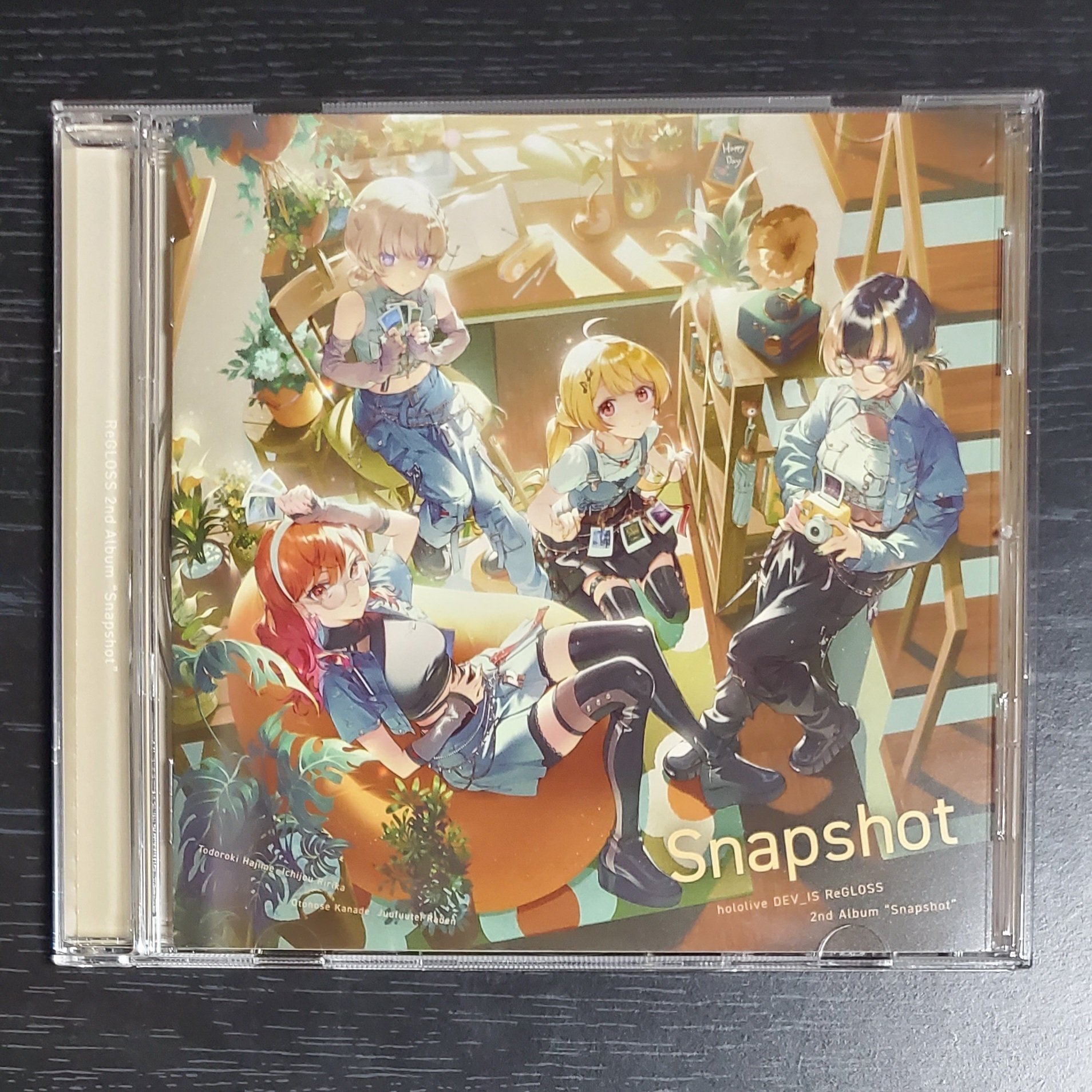 ReGLOSS】2nd Album『Snapshot』（完全生産限定盤）買いました