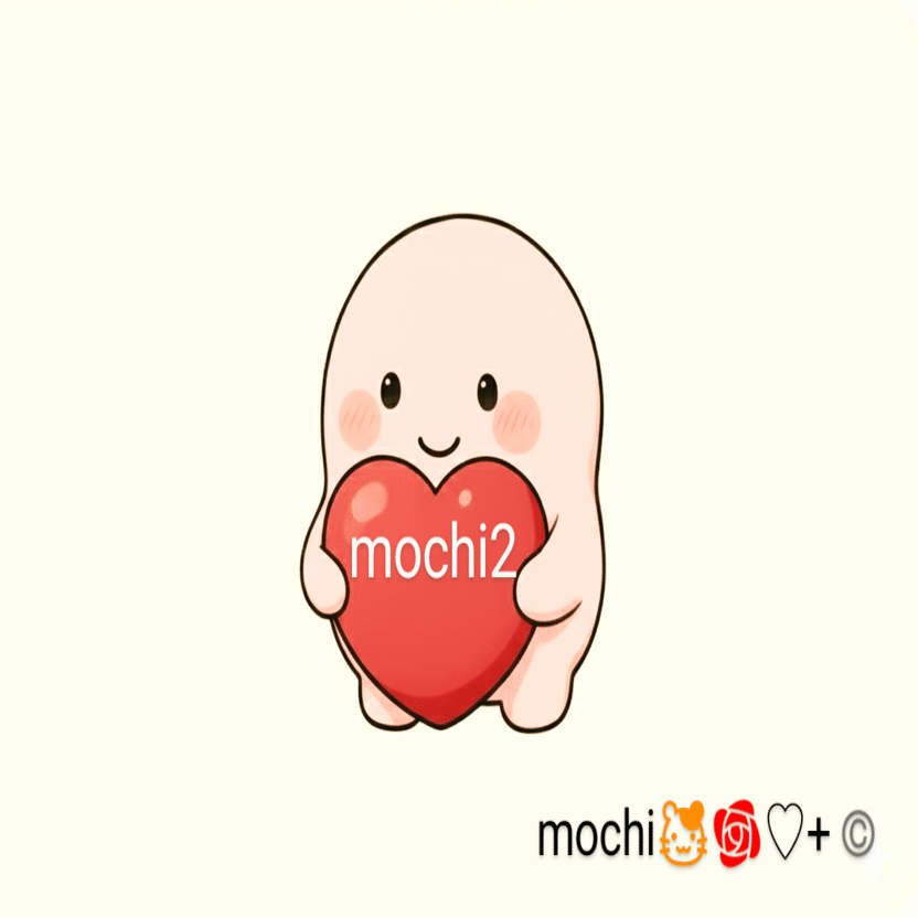 🐹🌹23万ビュー記念生地🍪もっちへ。mochiアイスからの手紙🍧はじまり