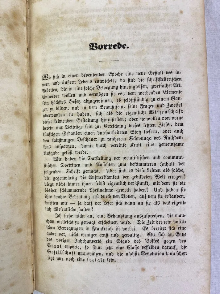 ドイツ語圏に初めて社会主義と共産主義を紹介した書籍｜極東書店