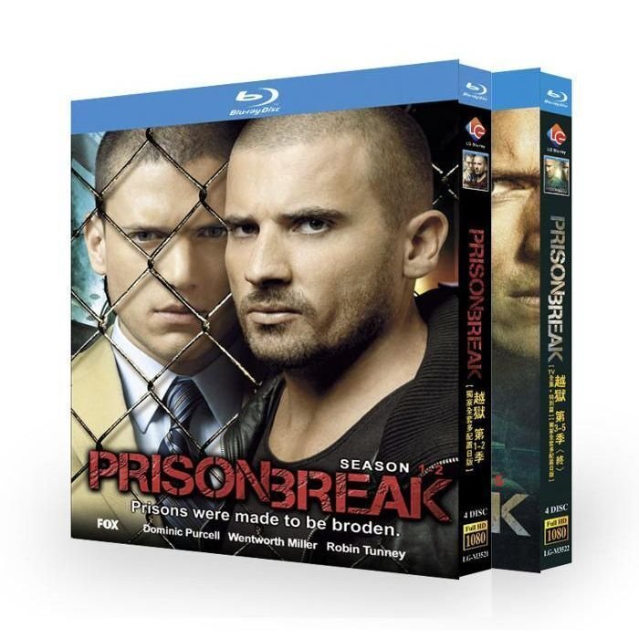 海外ドラマ プリズン・ブレイク シーズン1+2+3+4+5 DVD ブルーレイ Blu