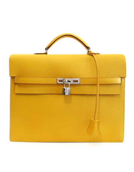 エルメス HERMES ケリーデペッシュ 34 ゴールド メンズバック エルメス ケリーデペッシュ34 黒 G金具 □G刻印 メンズ BOXカーフ