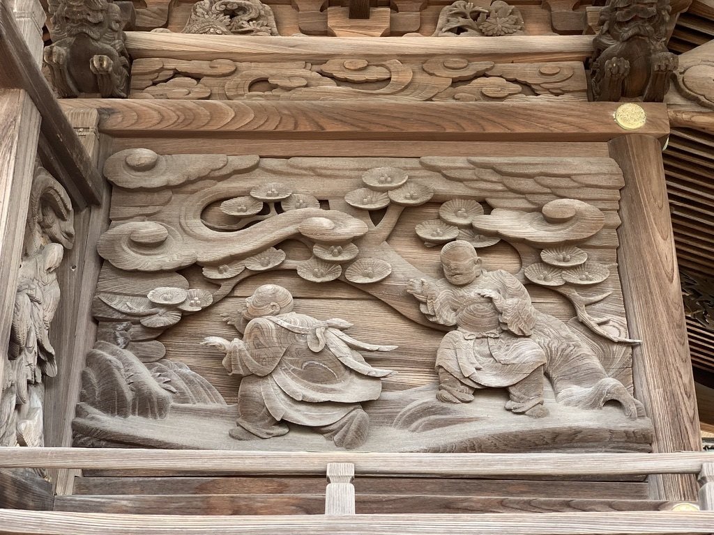 行徳街道周辺の装飾彫刻｜キャプテン村社