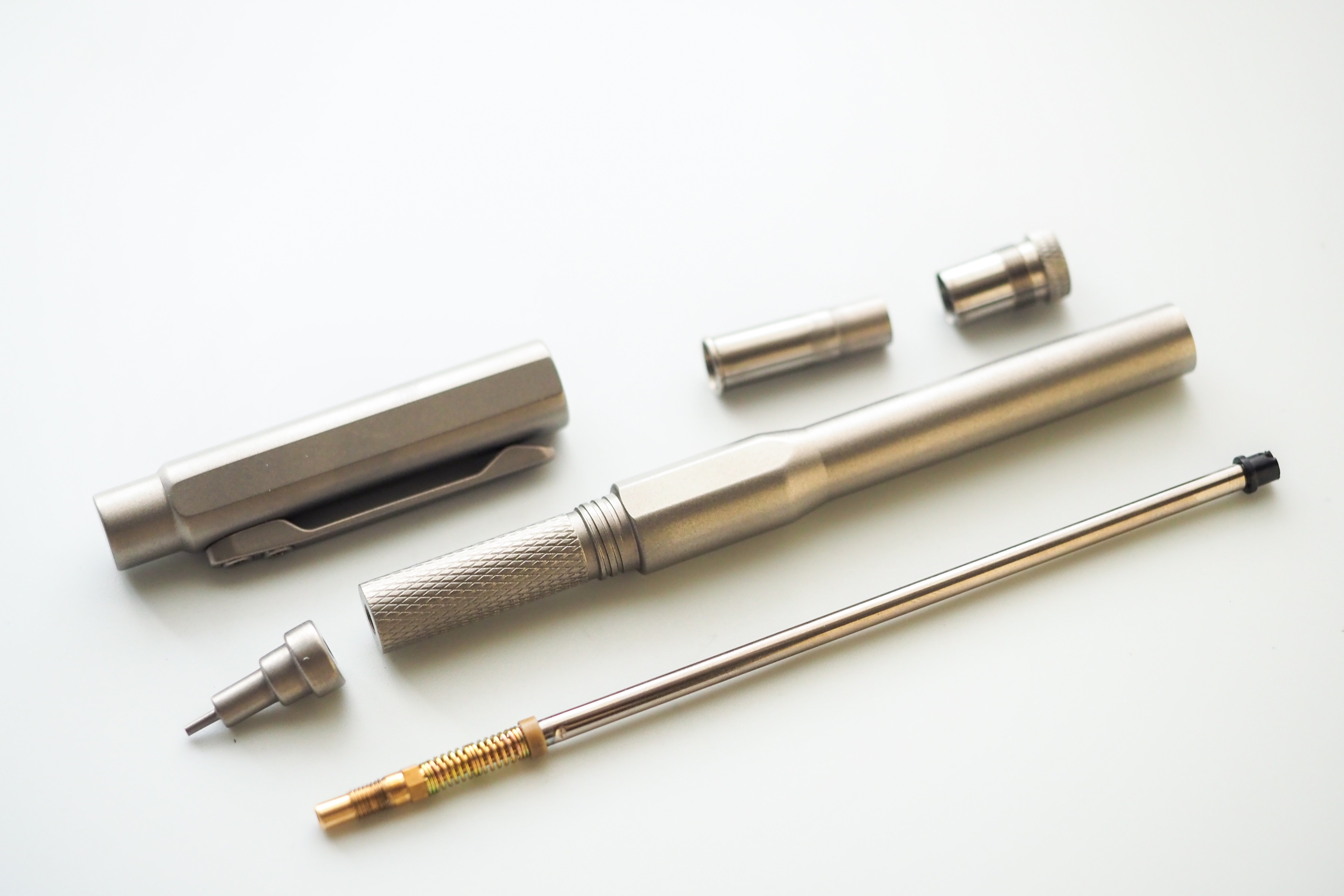 チタン製シャープペンシル｜lathe