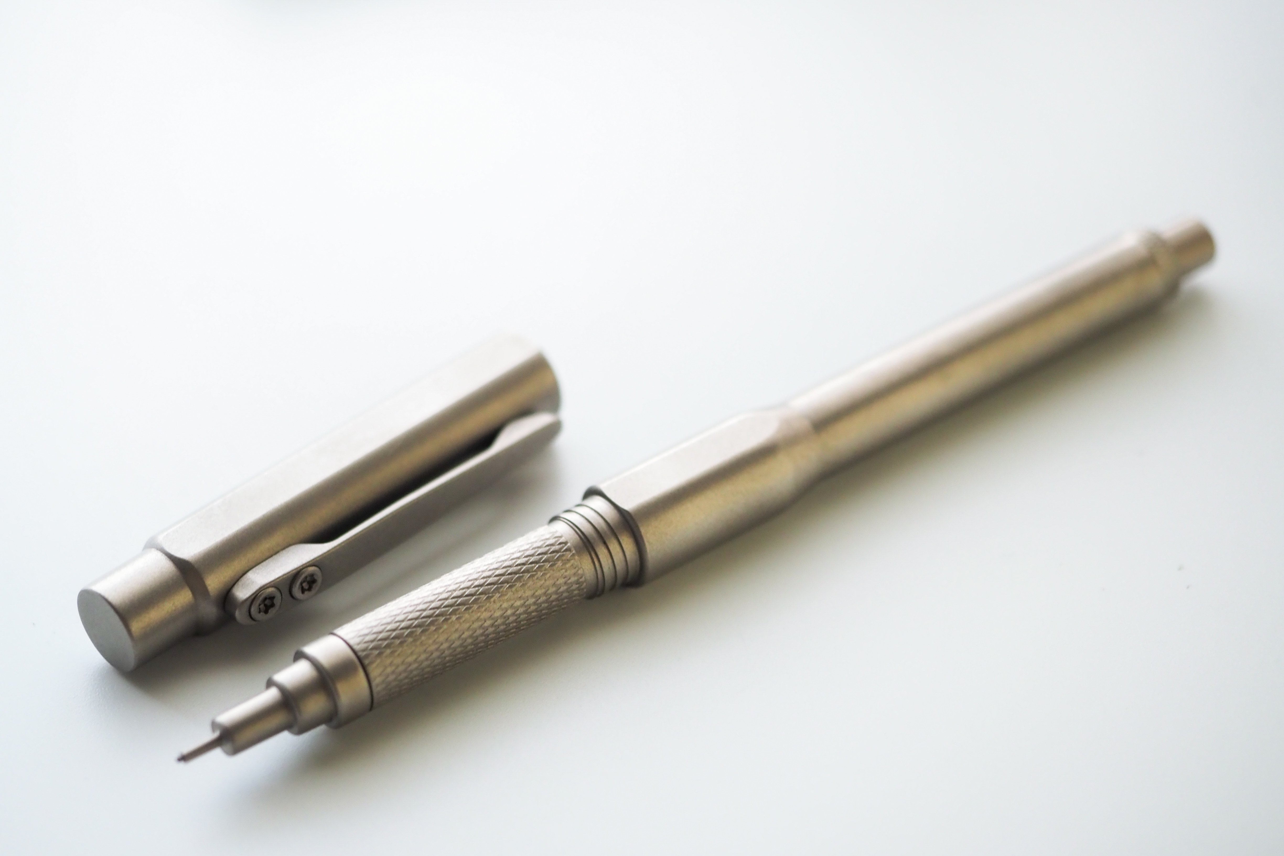 チタン製シャープペンシル｜lathe