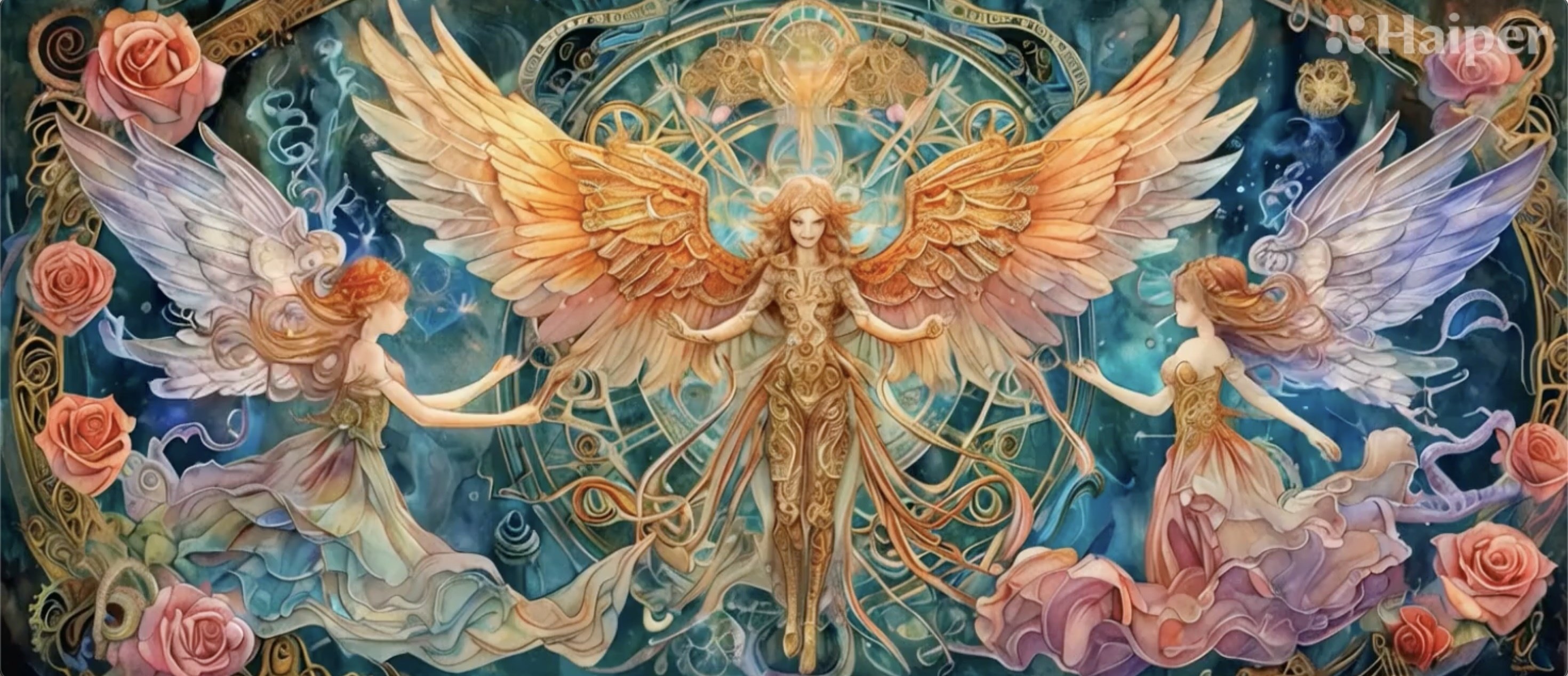 万華曼荼羅」番外編「天使曼荼羅」361 Mandala of Angels 361｜俵屋年彦