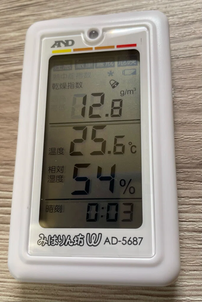 乾燥指数モード
