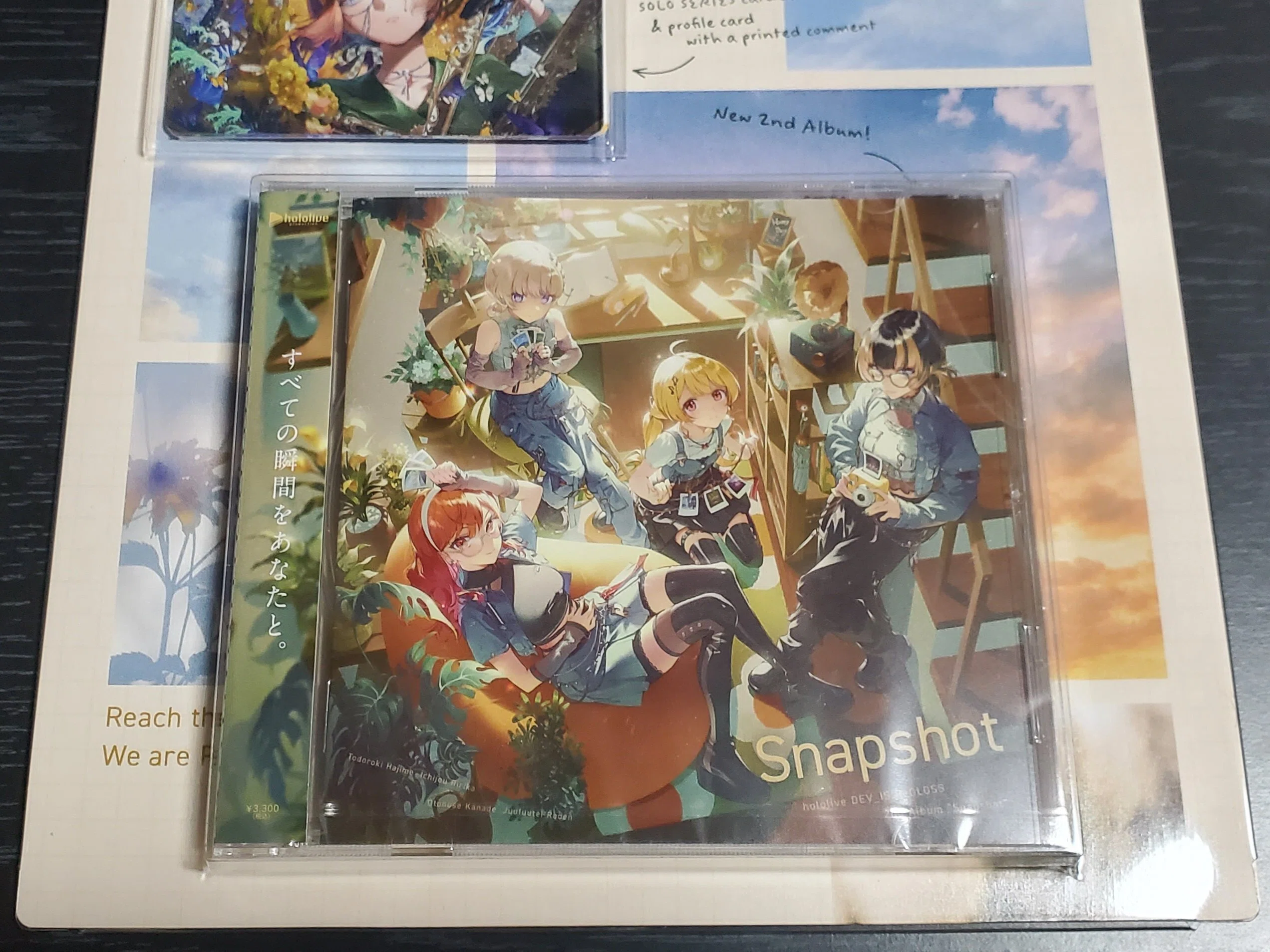 ReGLOSS】2nd Album『Snapshot』（完全生産限定盤）買いました