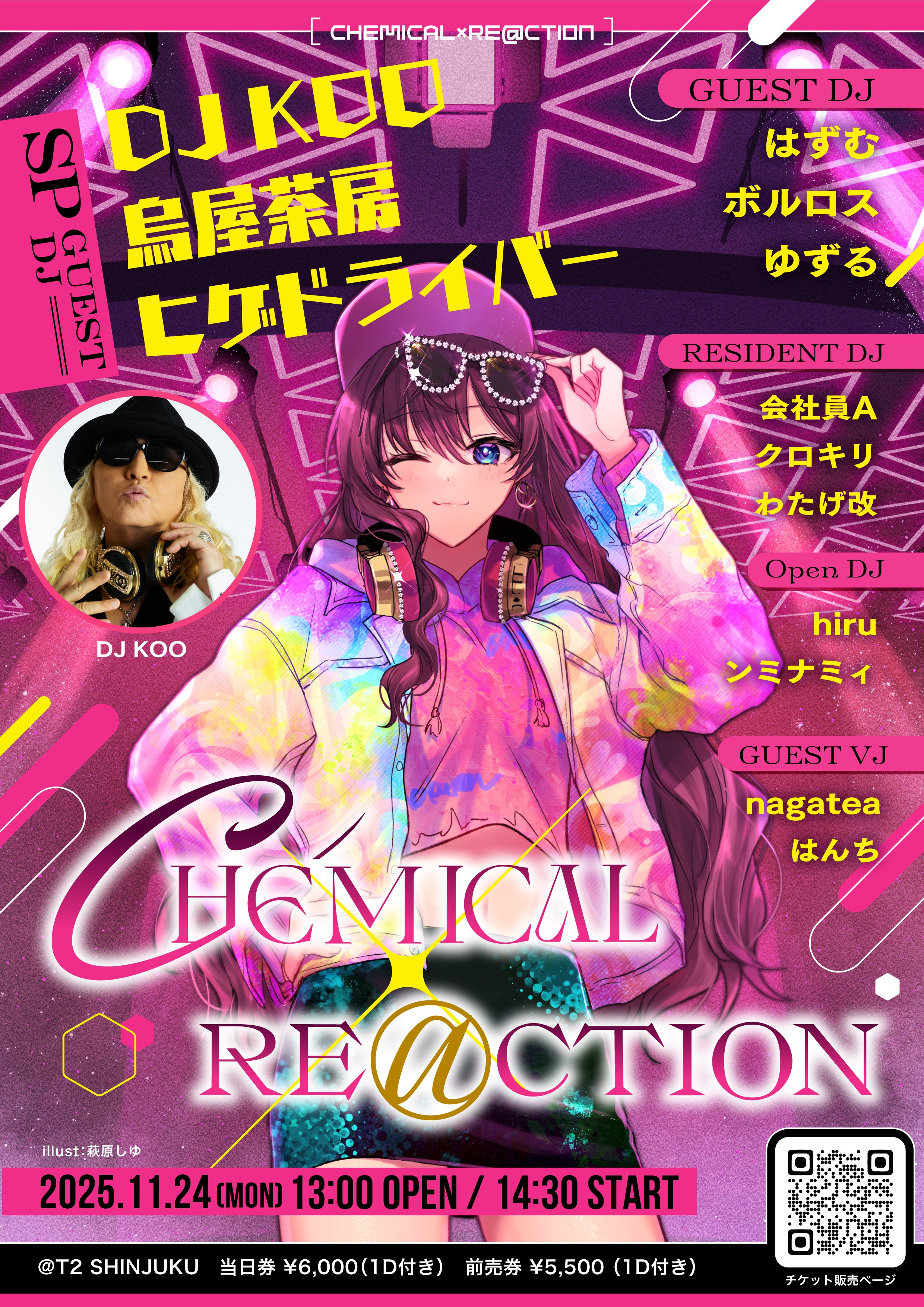 開催情報｜CHEMICAL×RE@CTION