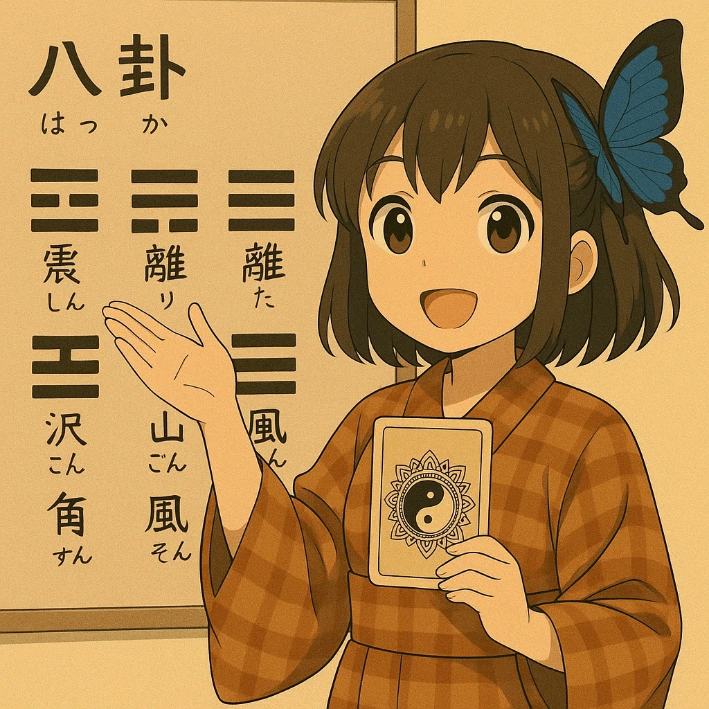 🌙《Warako Nine Star Astrology Text Chapter 7》 Eight Trigrams → 64 ...