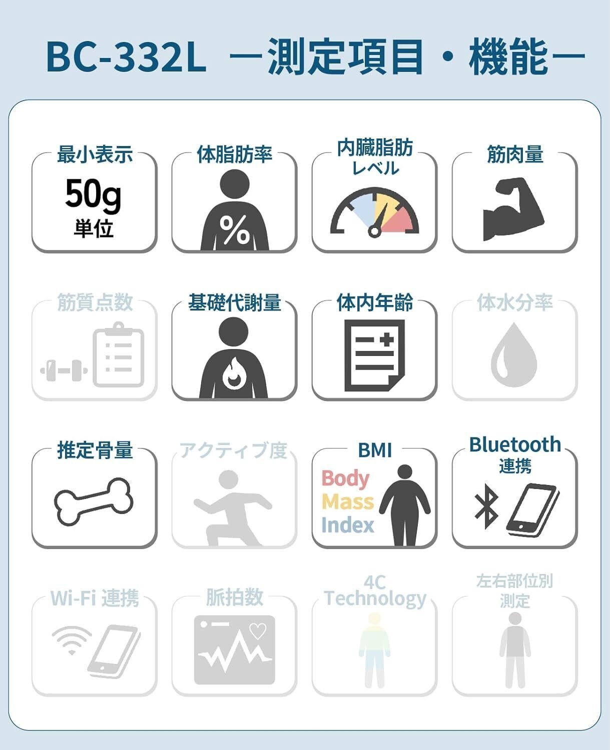 本音レビュー】タニタ 体重計 体組成計 スマホ連動 50g単位 バック