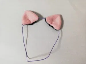 ぬい服｜ねこ耳の無料型紙と作り方｜プライズぬい・コスマス対応｜そら