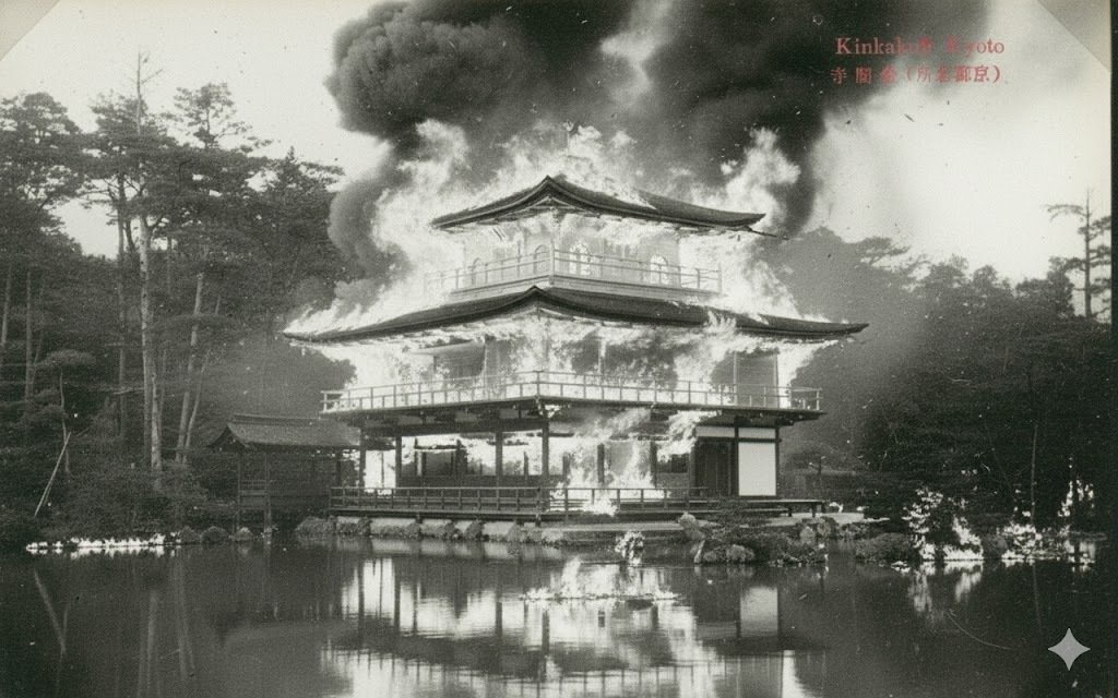 世界遺産 金閣寺 炎上をAI生成で再現｜Kensuke