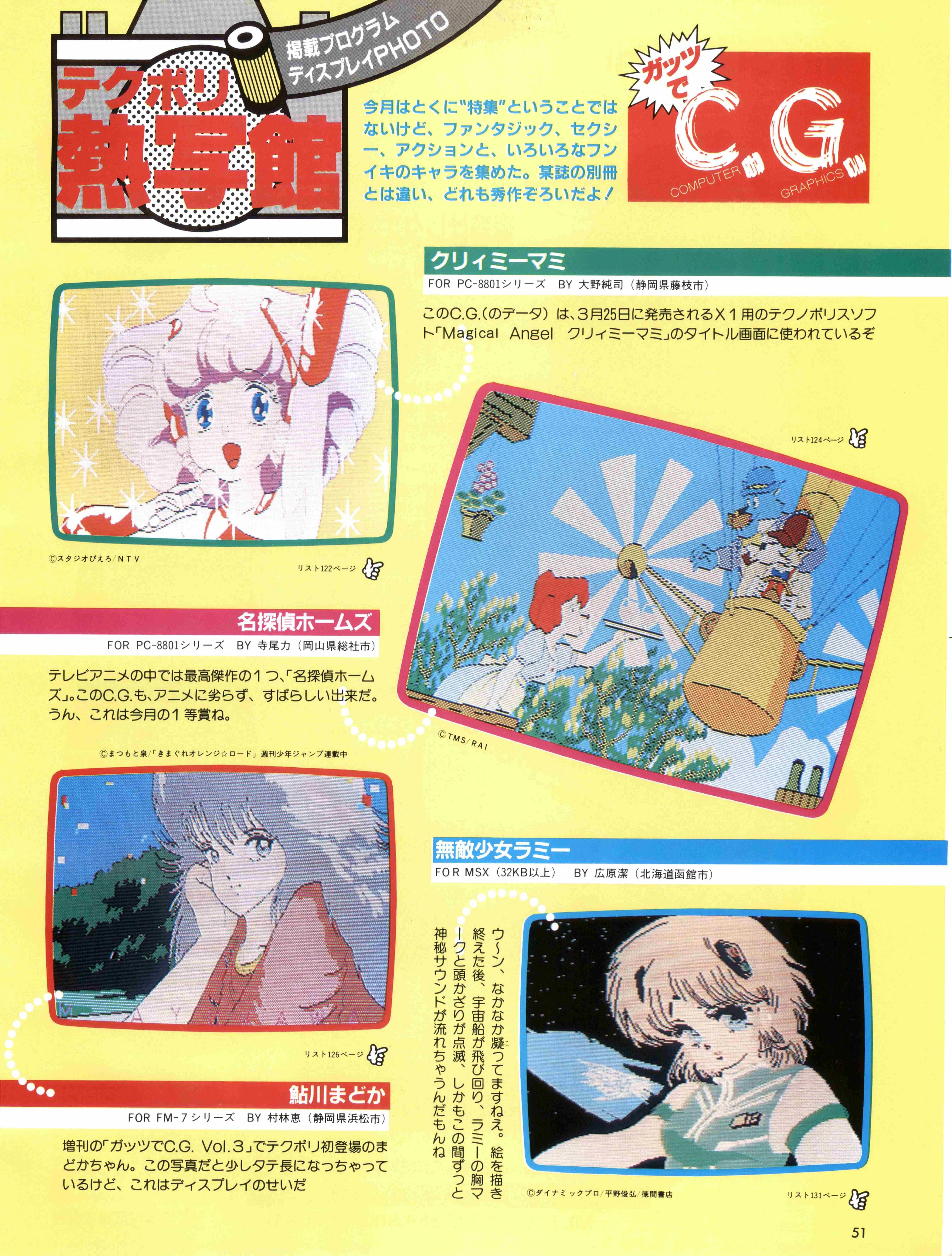 85年MSX1でもアニメCGを！世界でMSXは高級機？｜サイボーグMSX