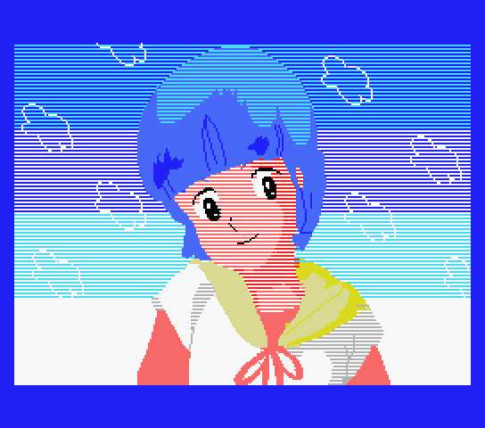 85年MSX1でもアニメCGを！世界でMSXは高級機？｜サイボーグMSX