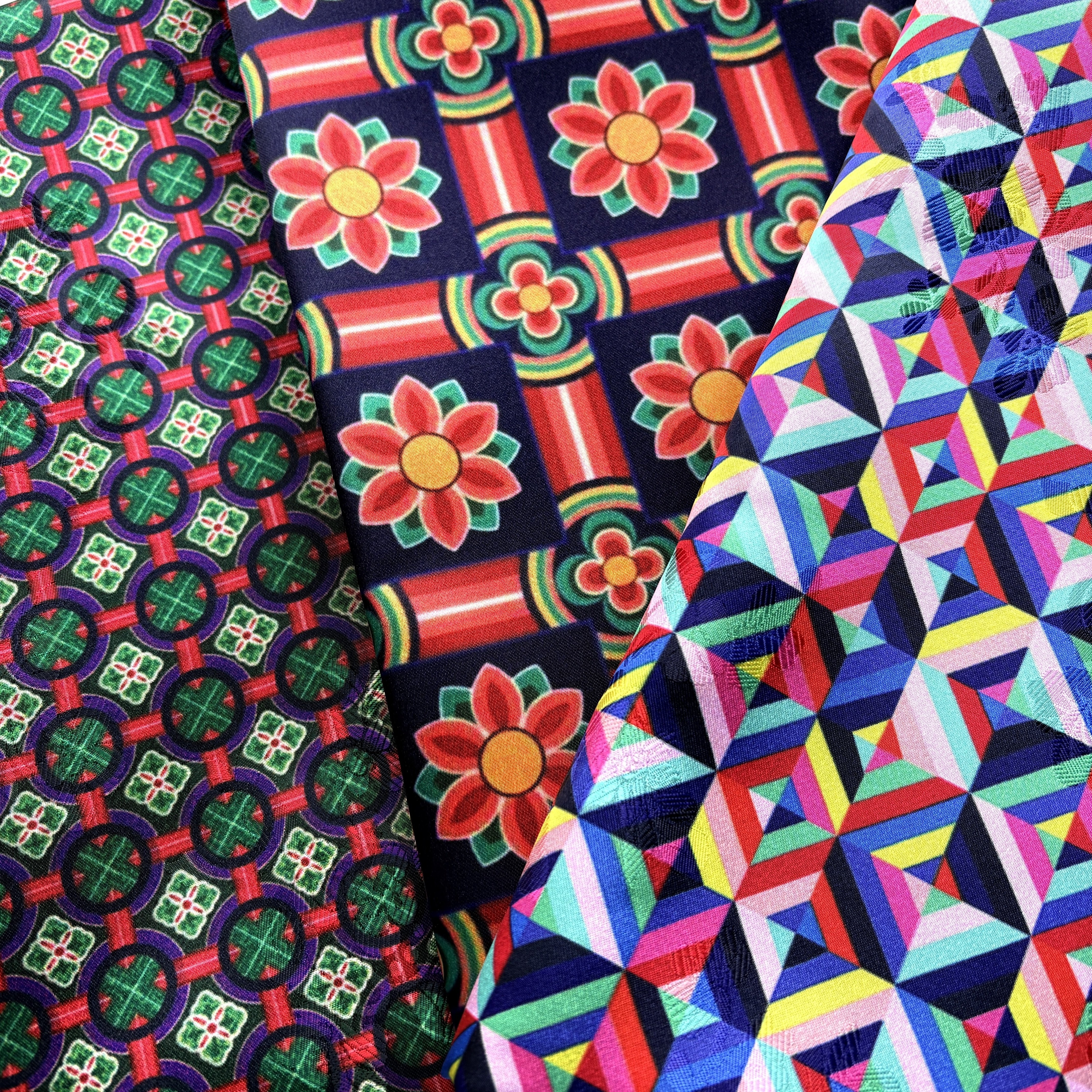 ポジャギ制作日記】ヤンダン＆韓国柄が強烈過ぎた・・・｜pojagi*sono