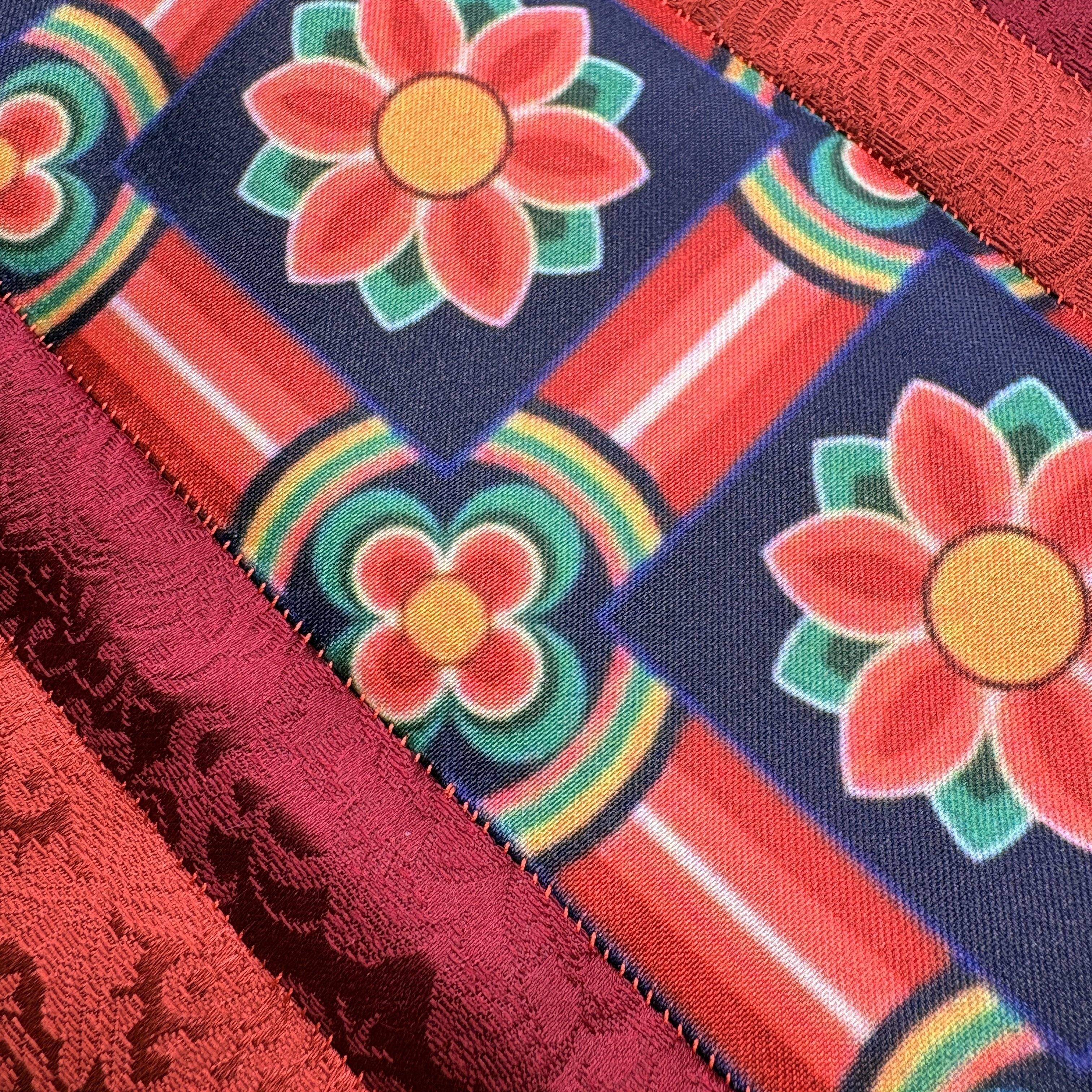 ポジャギ制作日記】ヤンダン＆韓国柄が強烈過ぎた・・・｜pojagi*sono