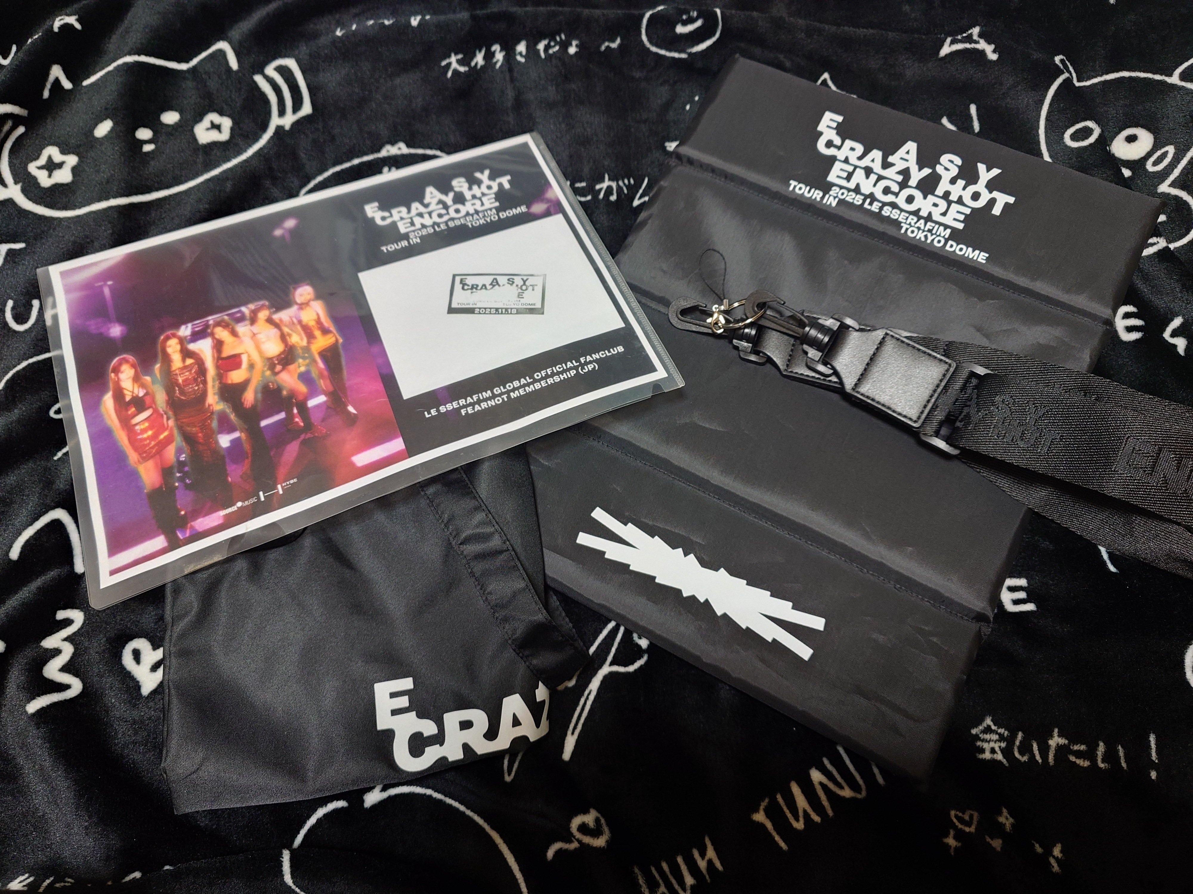 LE SSERAFIM 東京ドームプレミアムシート特典 LE SSERAFIMの初の東京ドームのコンサートを観て来ました！【ネタバレ
