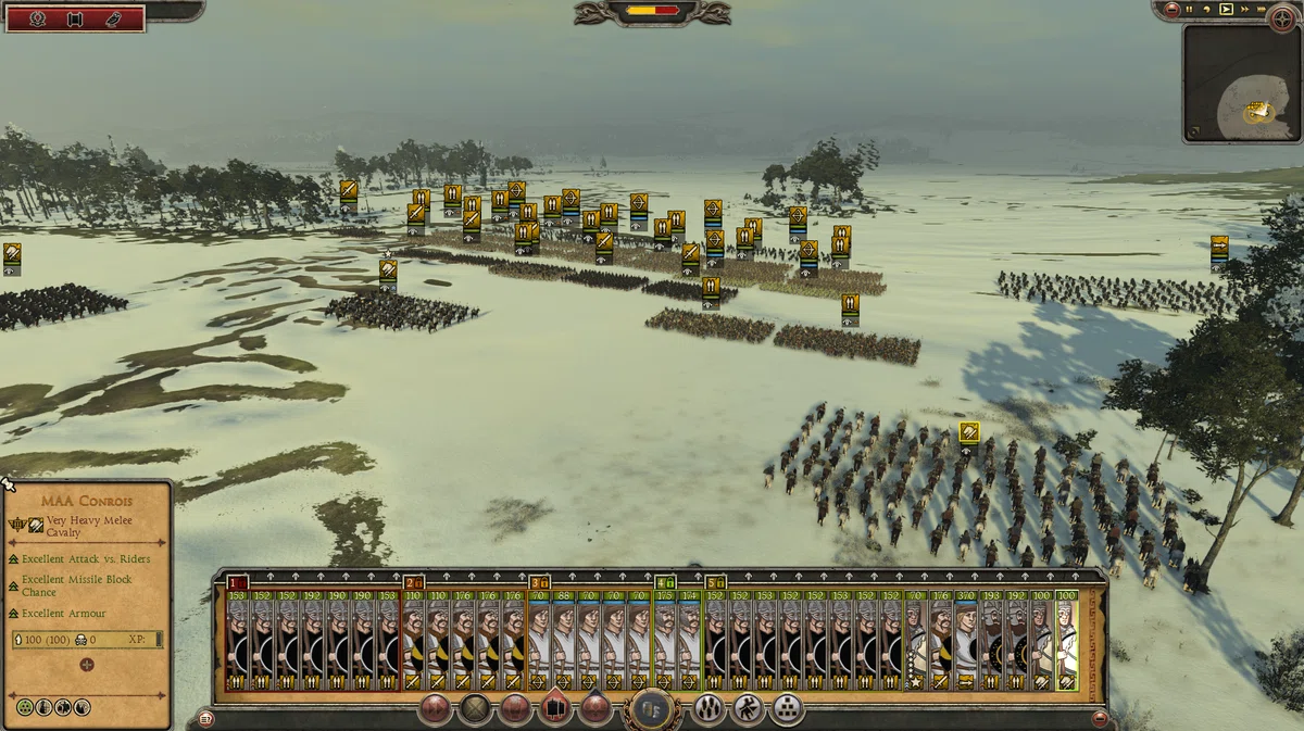 It was my dream to play Total War battles in a Paradox game ...