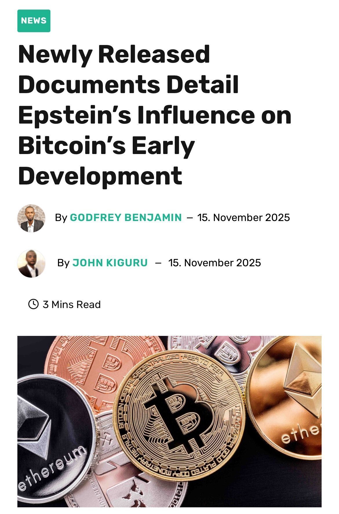 エプスタインとビットコインのつながり❣️🐸🍿｜Puku✨🌸🐰🌸✨QAJF✨✨✨