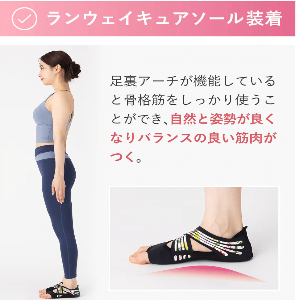ランウェイキュアソールの口コミは？履くだけで変わる足裏ケアの秘密