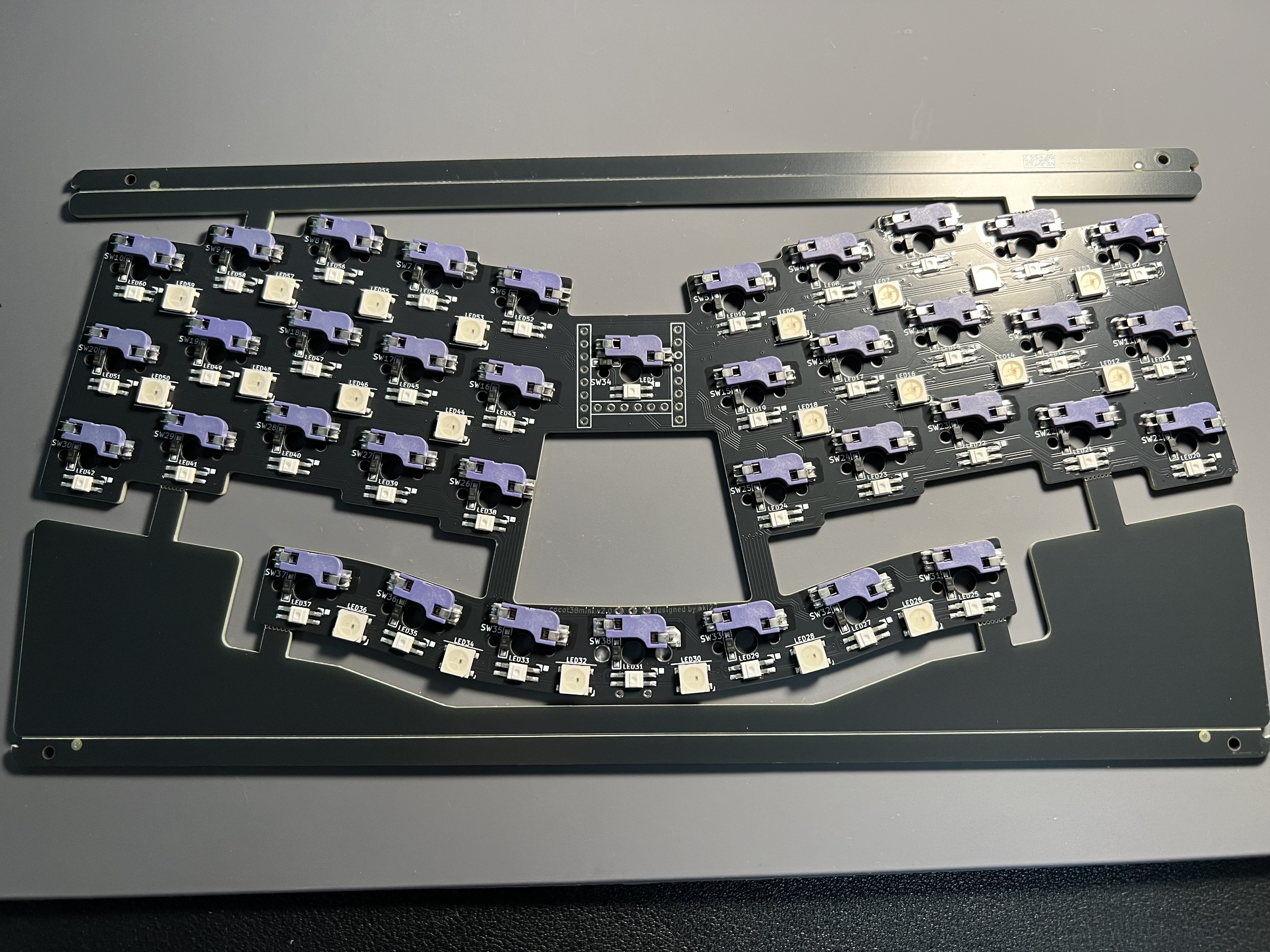 cocot38mini 初版 正規アクリルケース付 cocotkeebs トラボ付き30%一