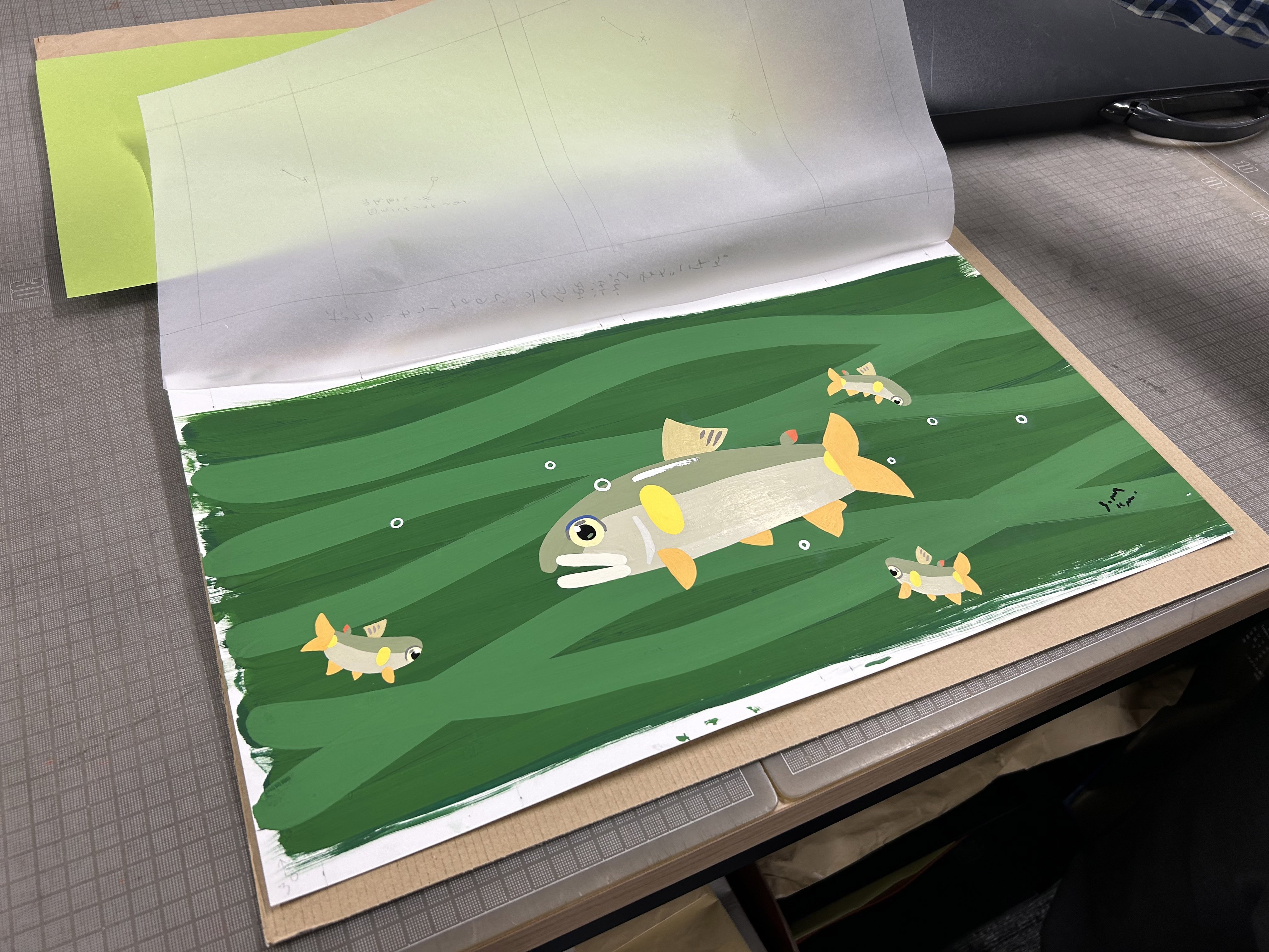 村上康成絵本原画展が開催されます（岐阜県：ひと・まちテラス、熊谷榧