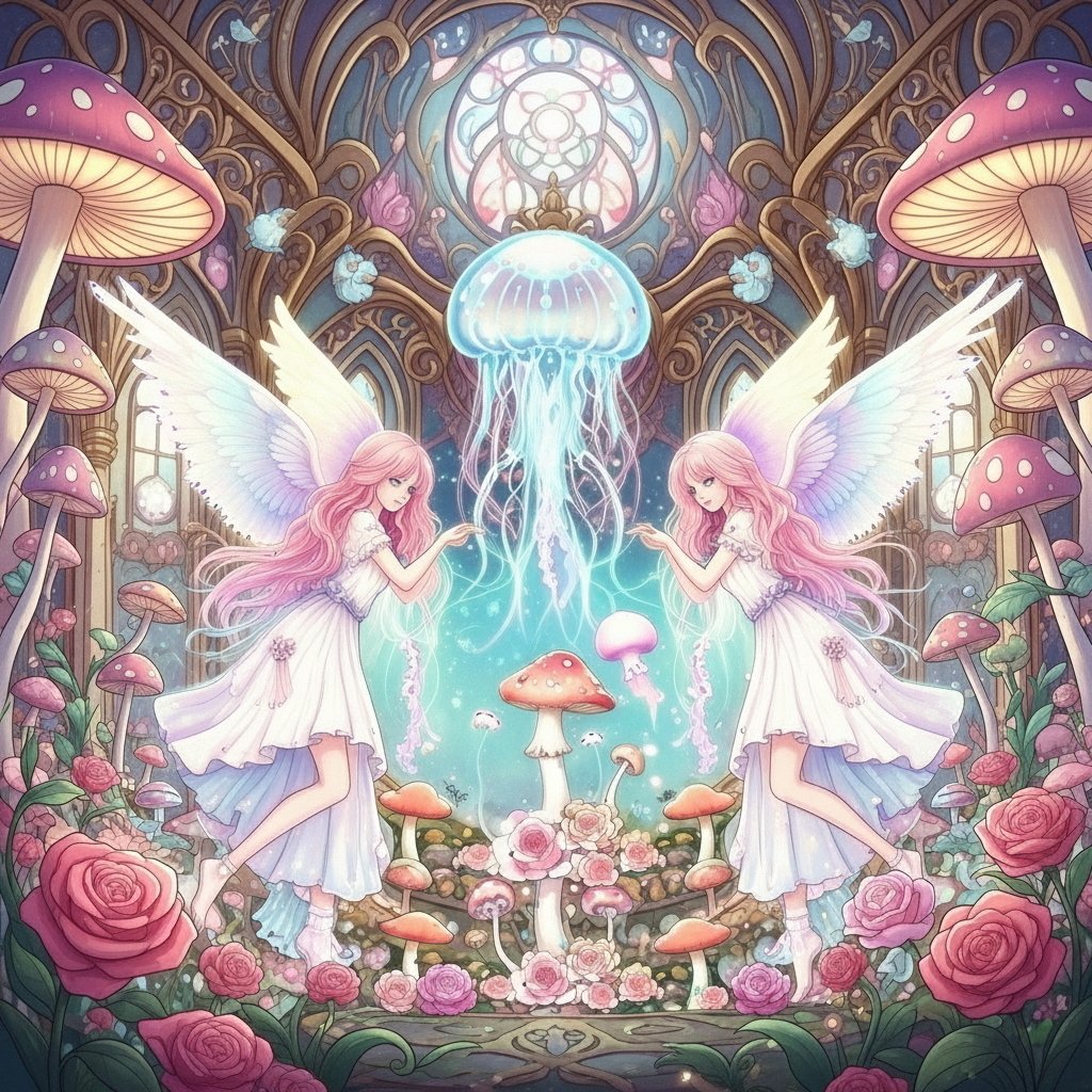 薔薇と天使たち31｜俵屋年彦